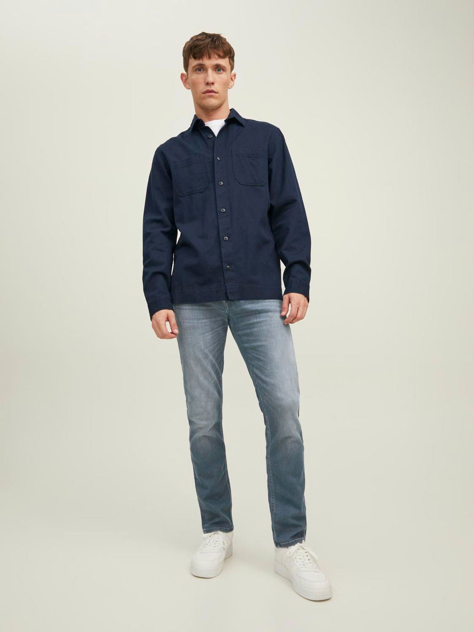 Jack&Jones | Jack&Jones Straight Leg Jeans | 34/32 | grey denim