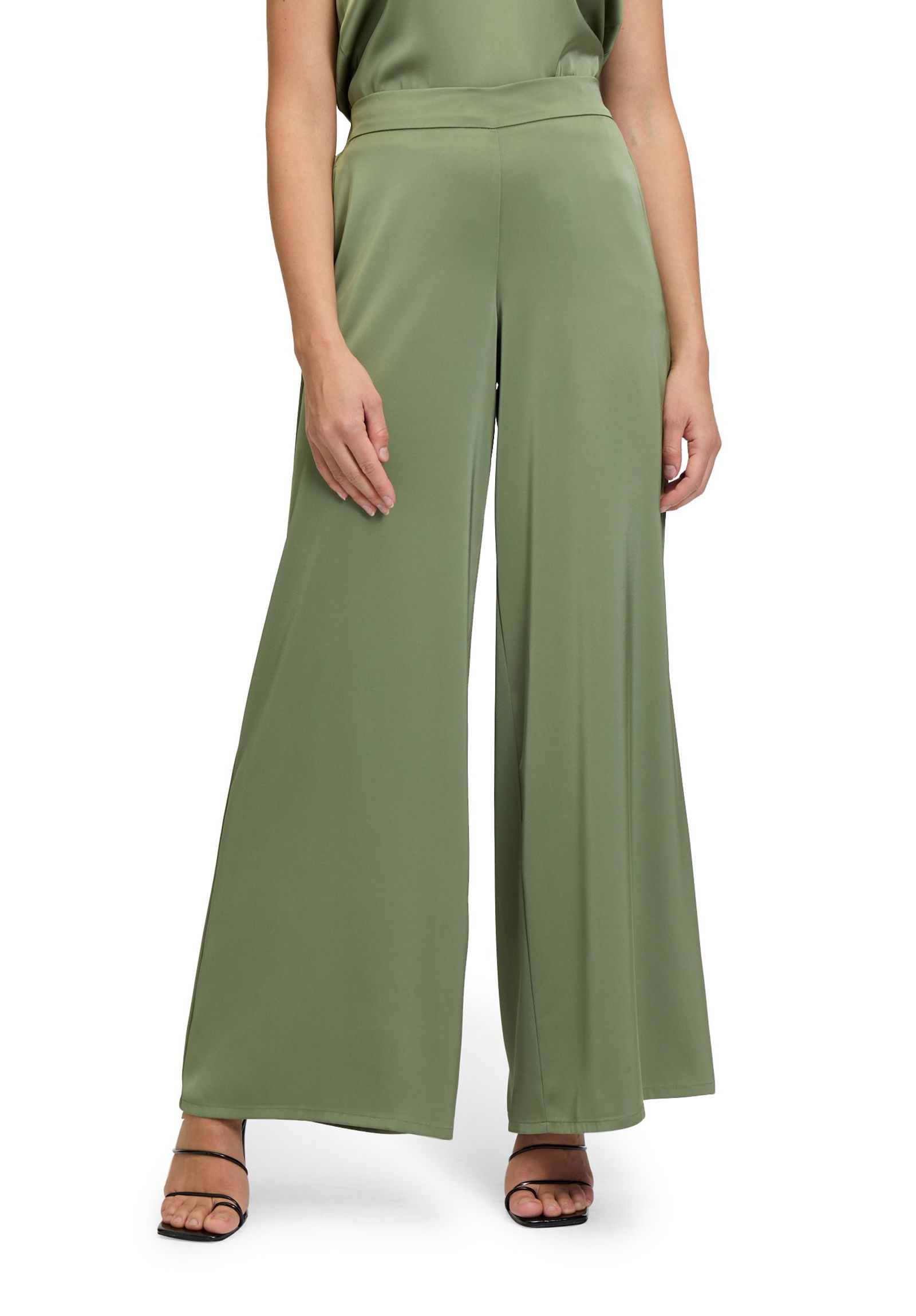 V by Vera Mont | Modern fit Hose | 40 | autumn green
