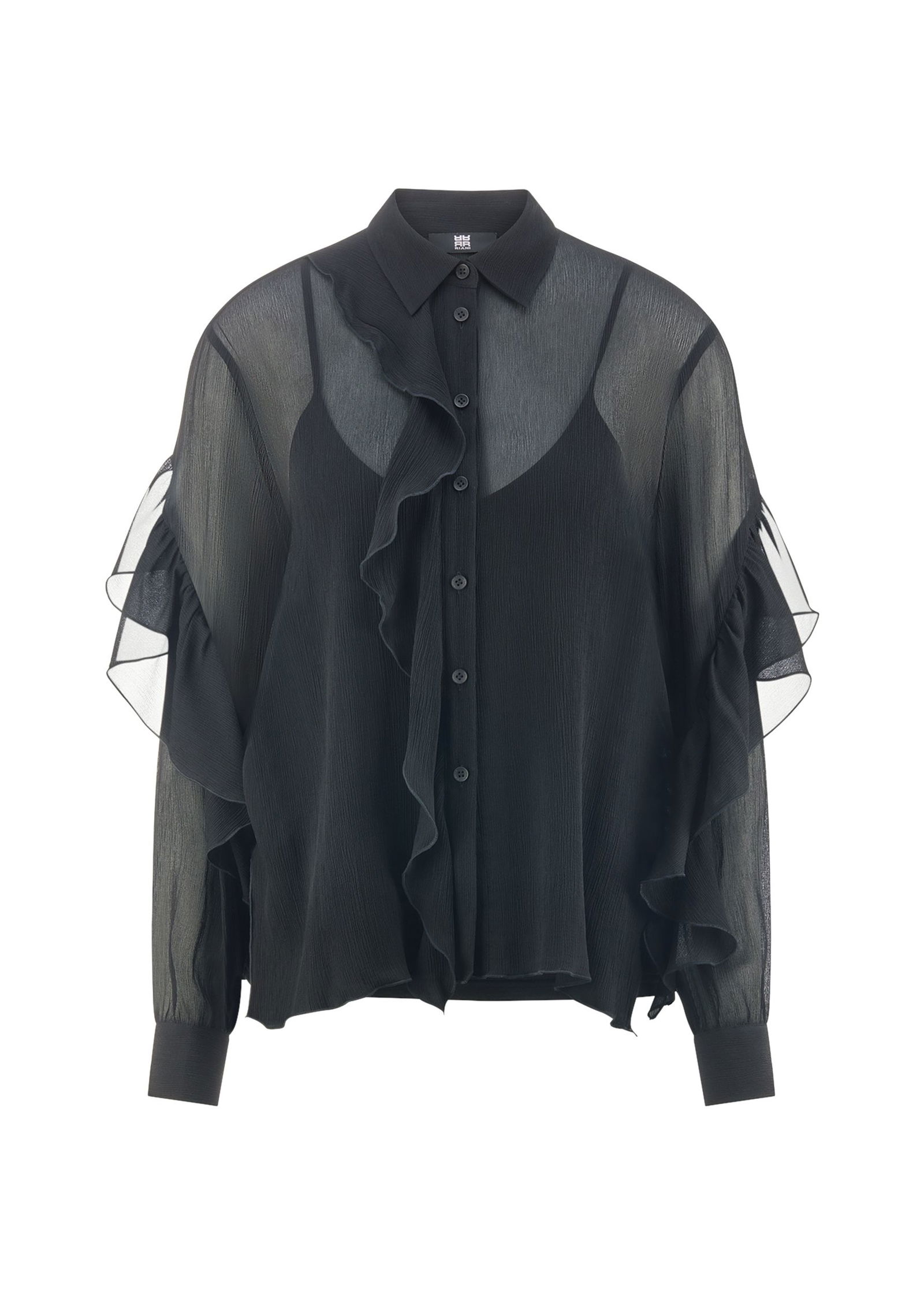 Riani | Riani Druckbluse | 40 | black