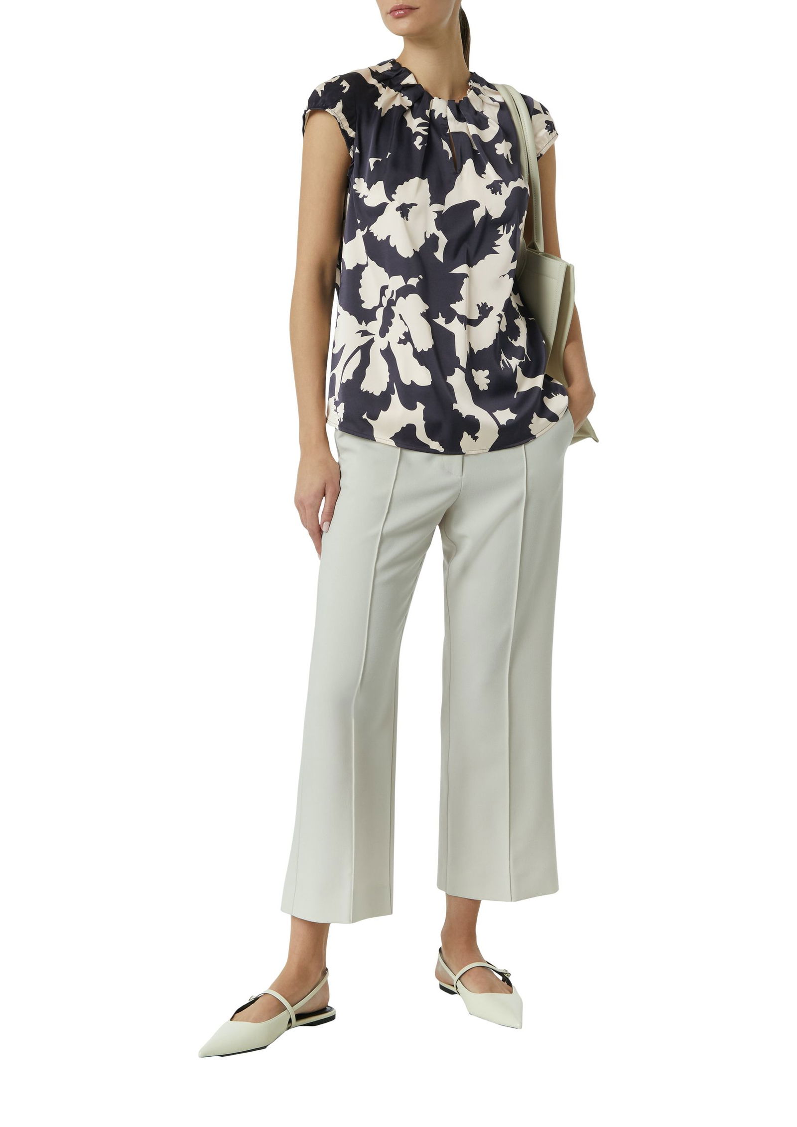  | Bluse | 36 | blau|weiß
