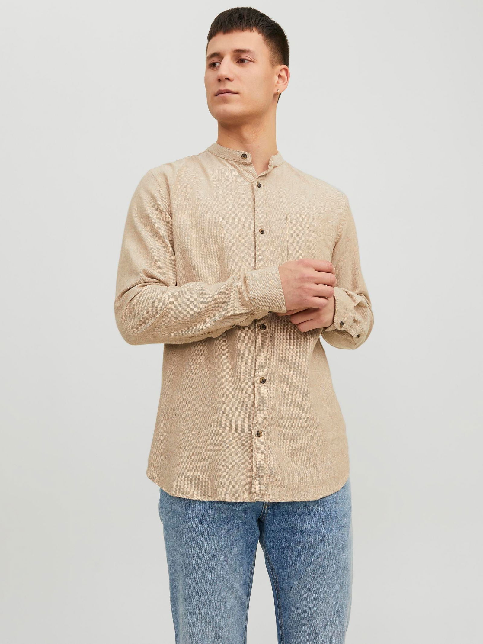 Jack&Jones |  Jack&Jones Hemd Super Slim Fit  | XXL | hellgrau