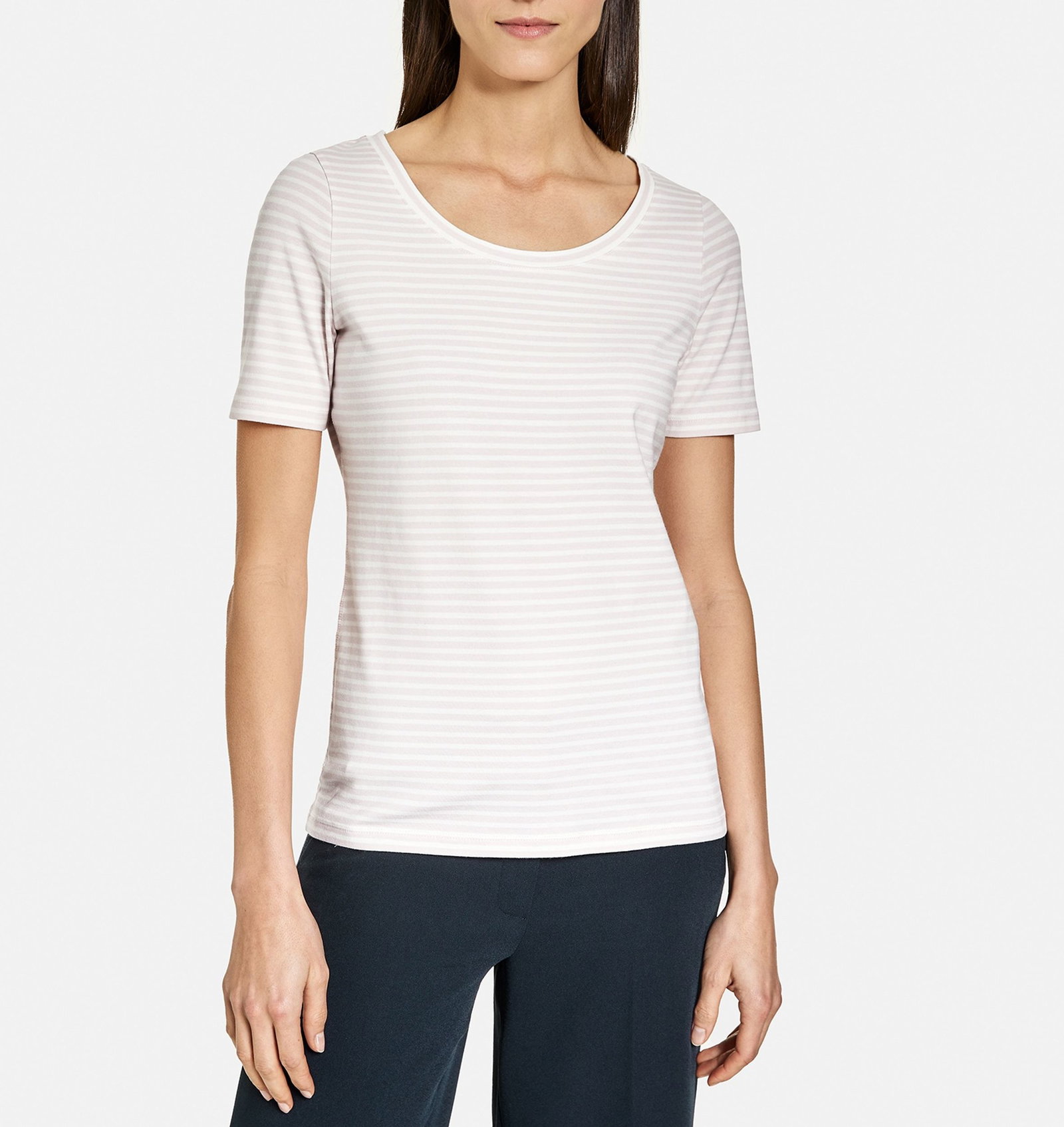 Geringeltes 1/2 Arm Shirt GOTS