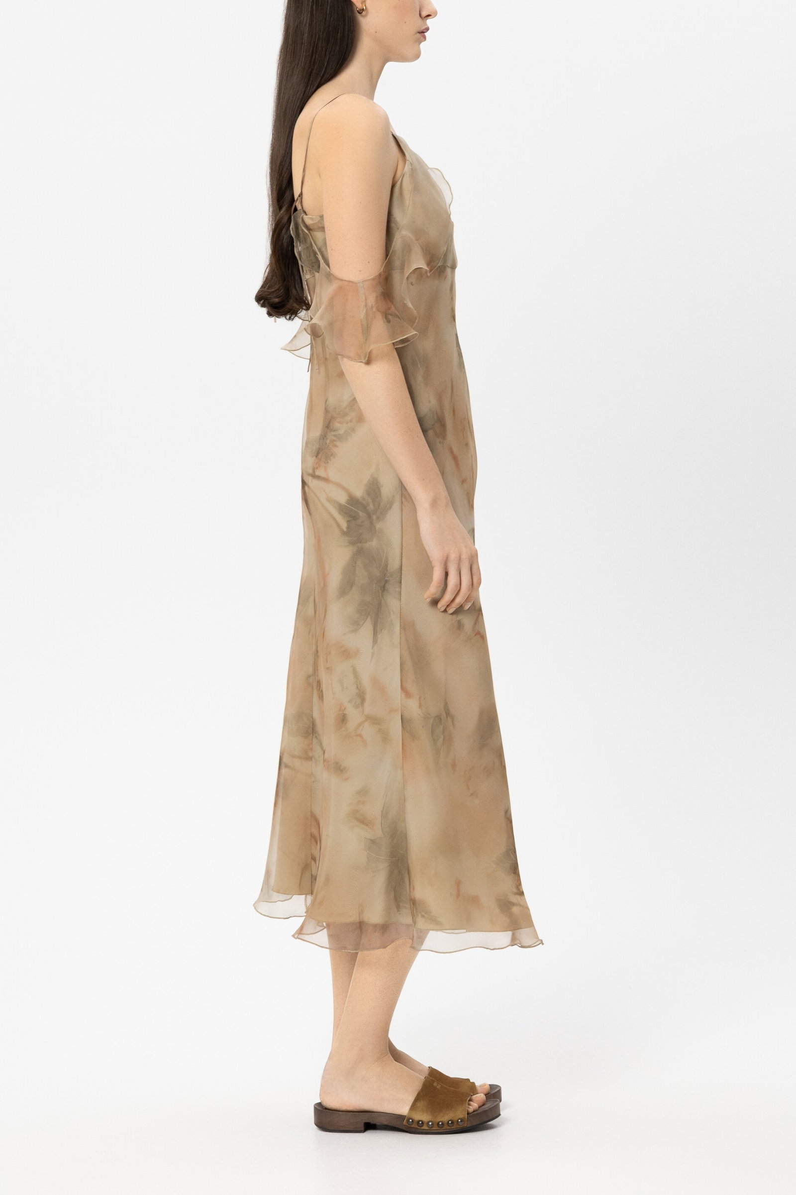 Luisa Cerano Midikleid aus blickdicht gefüttertem Seiden-Organza #3