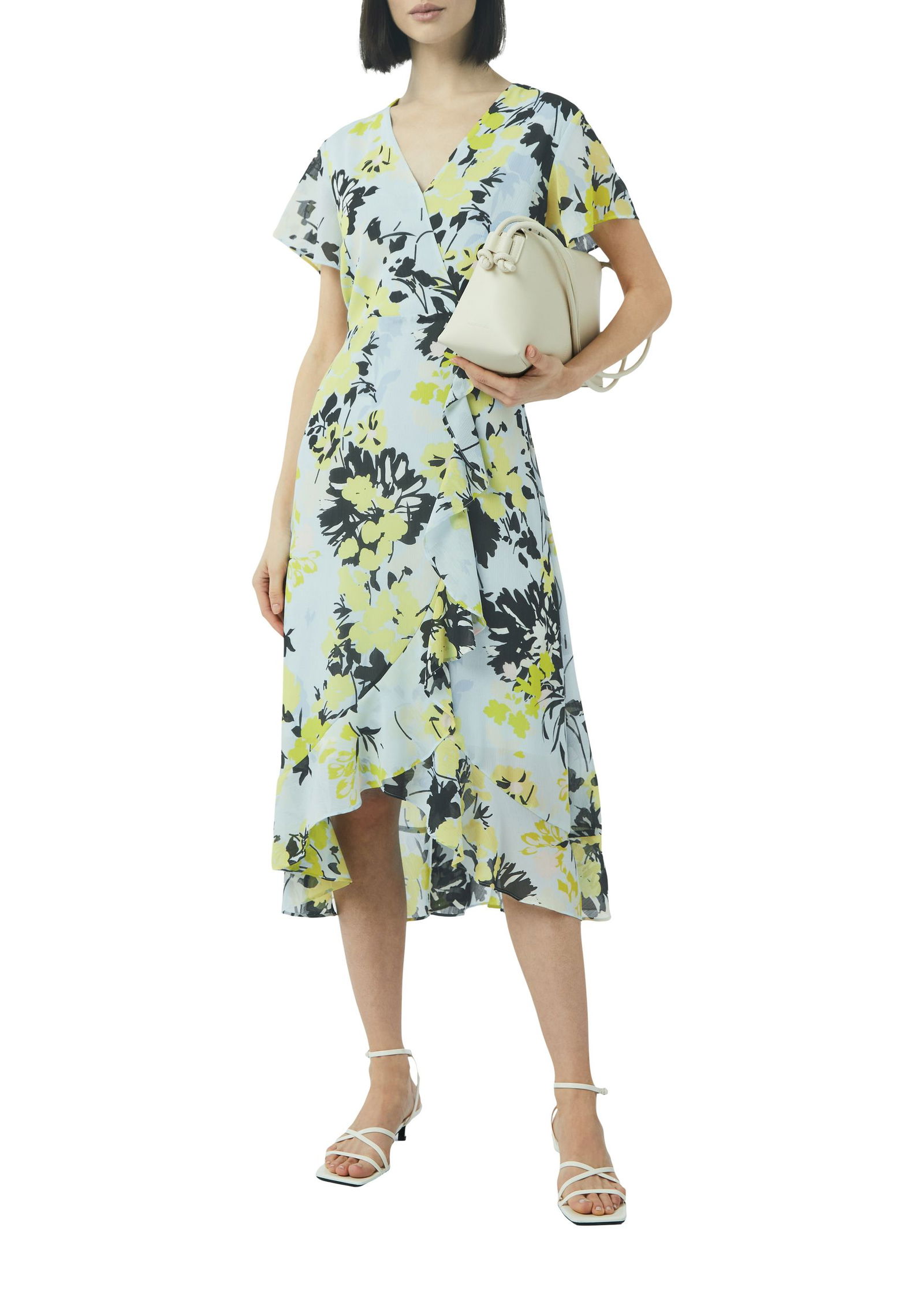 8e187c1a7e4082fa4384c3dfd2b1f937 Comma |  Comma Freizeitkleid  | 44 | blau|mehrfarbig