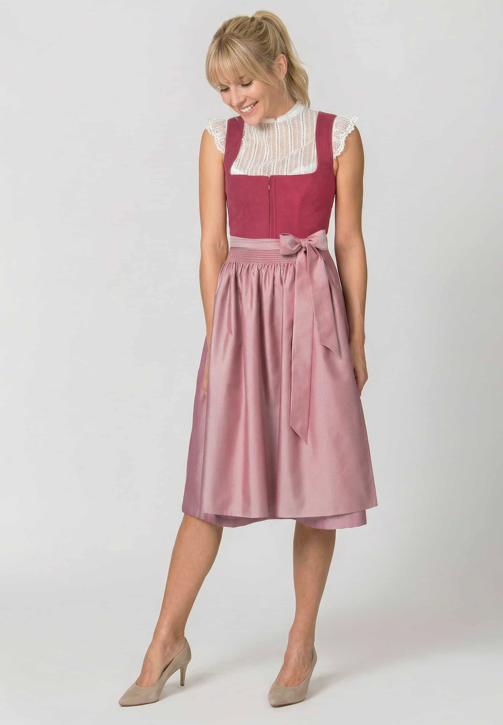 Stockerpoint Heimatgwand Dirndl Mididirndl Marcy Beere 75cm #1