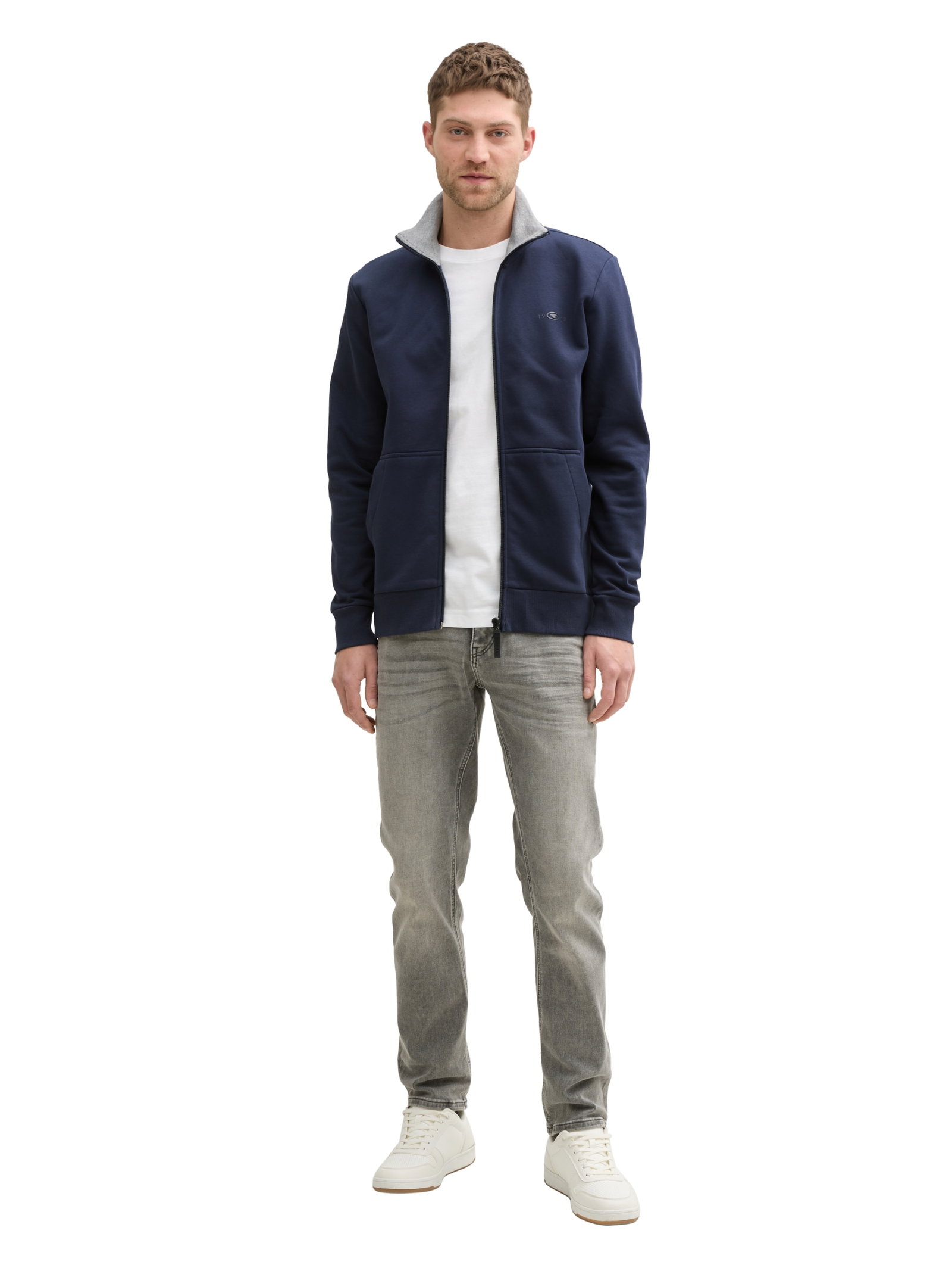 Tom Tailor Sweatjacke mit Stehkragen #8