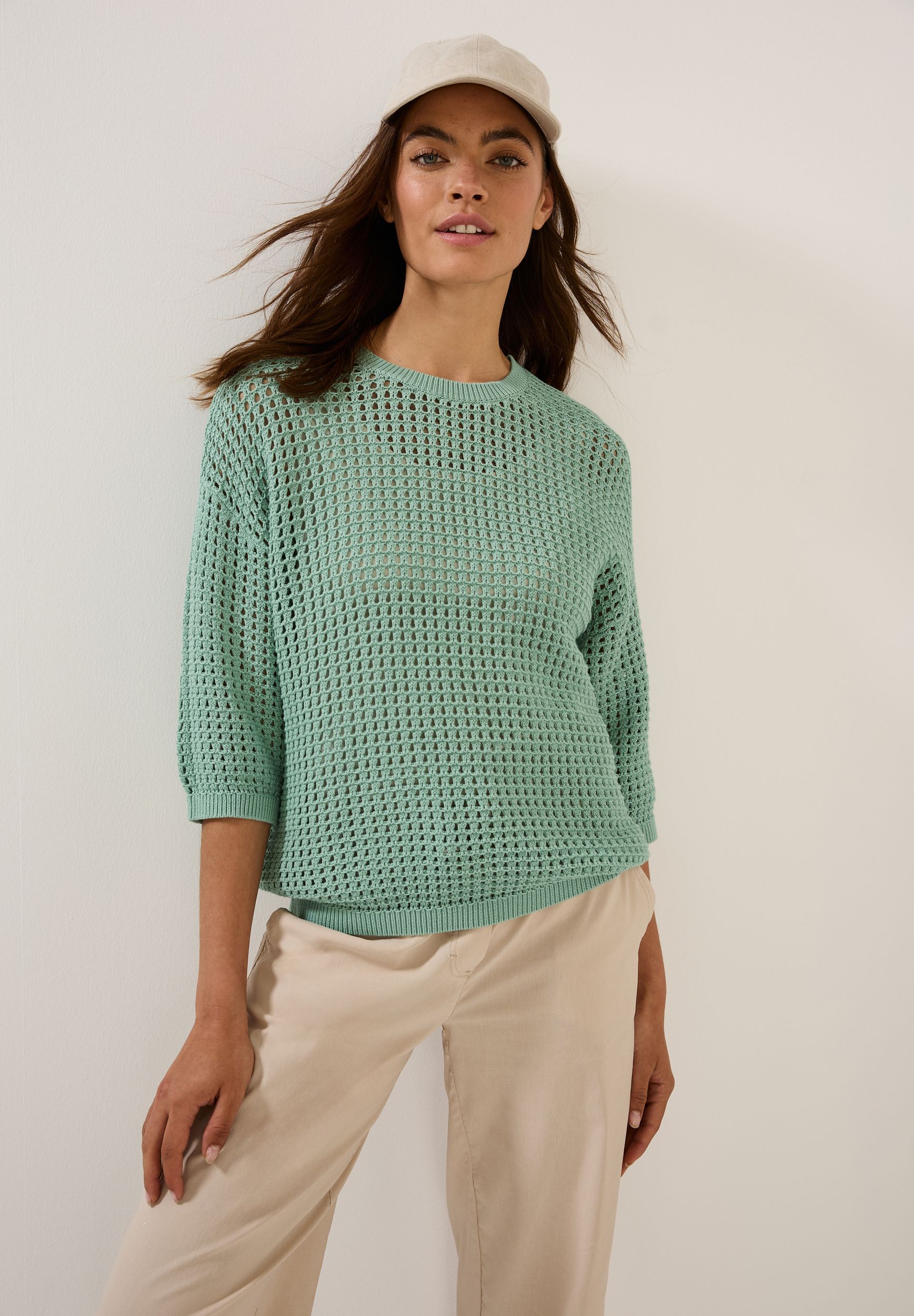  |  Pullover im Häkel-Optik | XL | 11231_16695