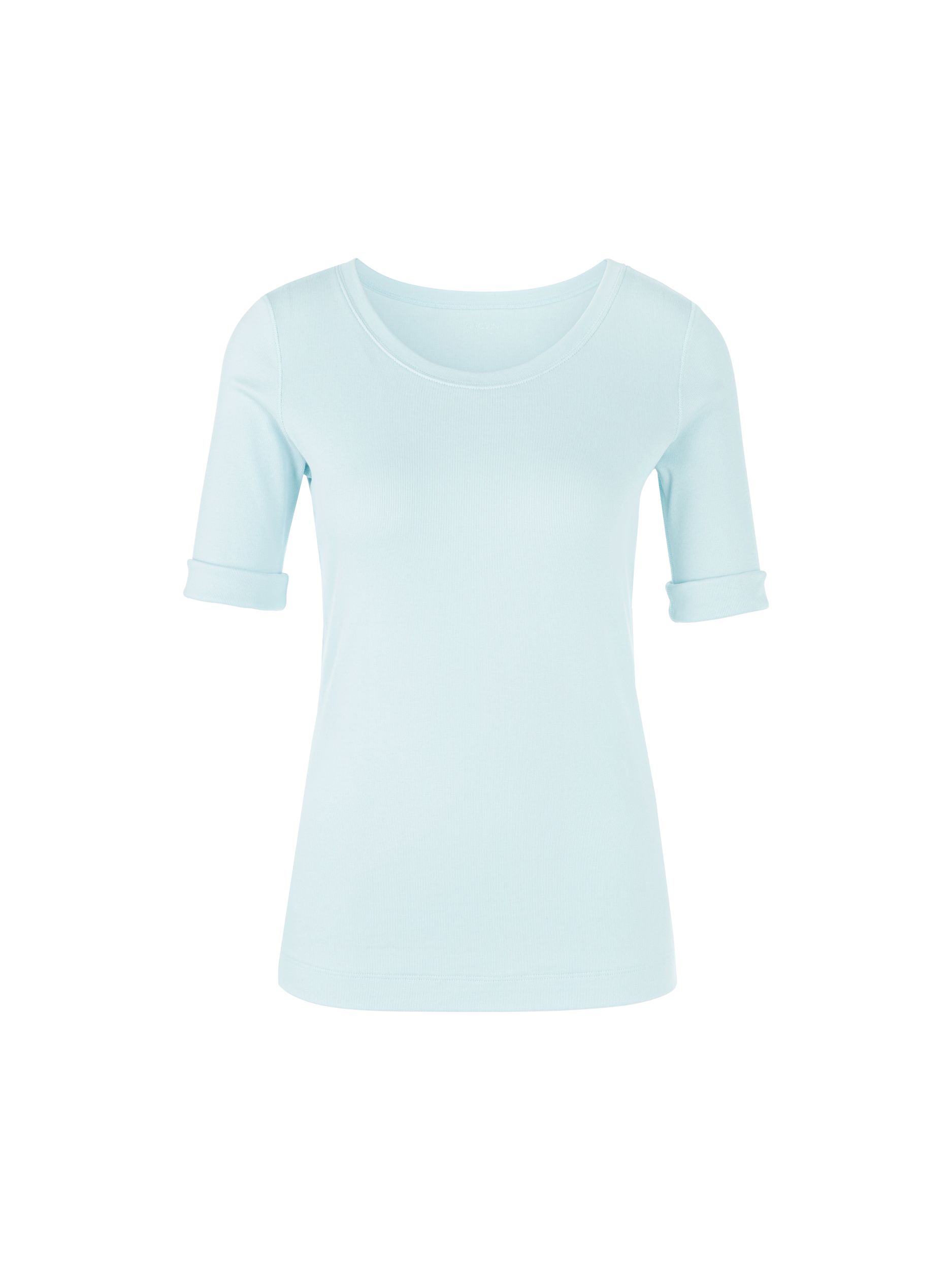 Marc Cain Sports |  Marc Cain T-Shirt Cotton-Ripp | 46 | 1326_723