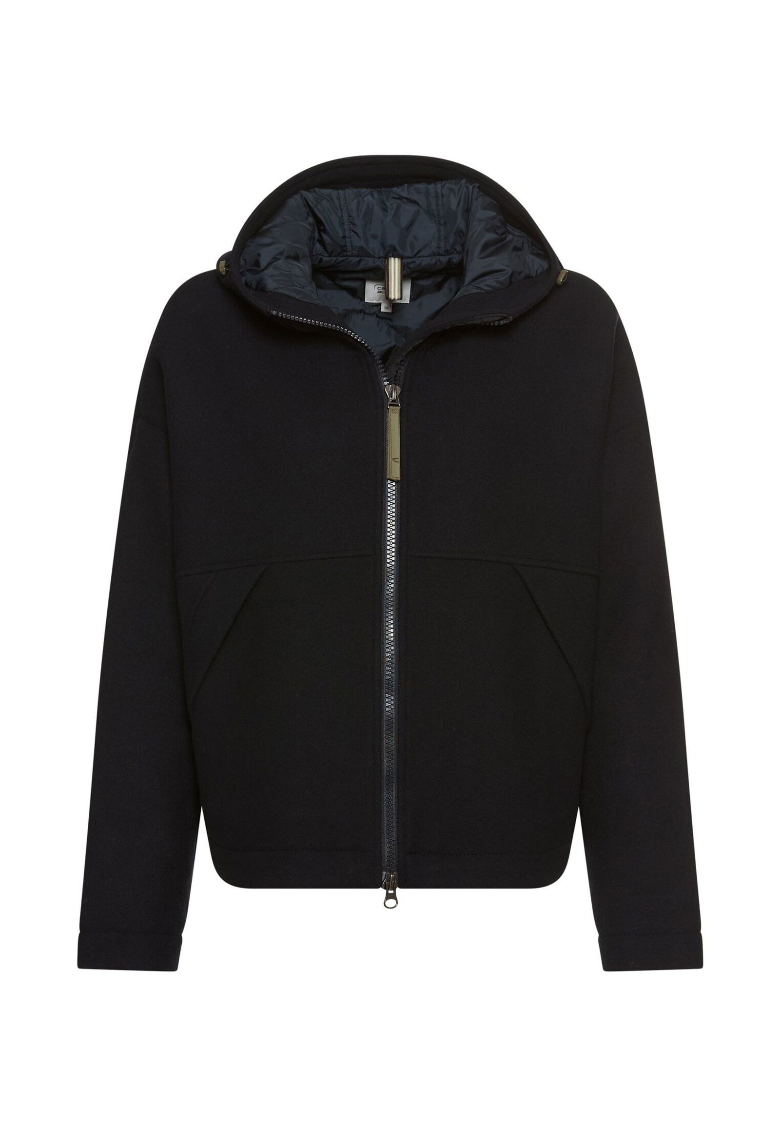  | Blouson mit verstellbarer Kapuze und reflektierenden Details | 42 | navy