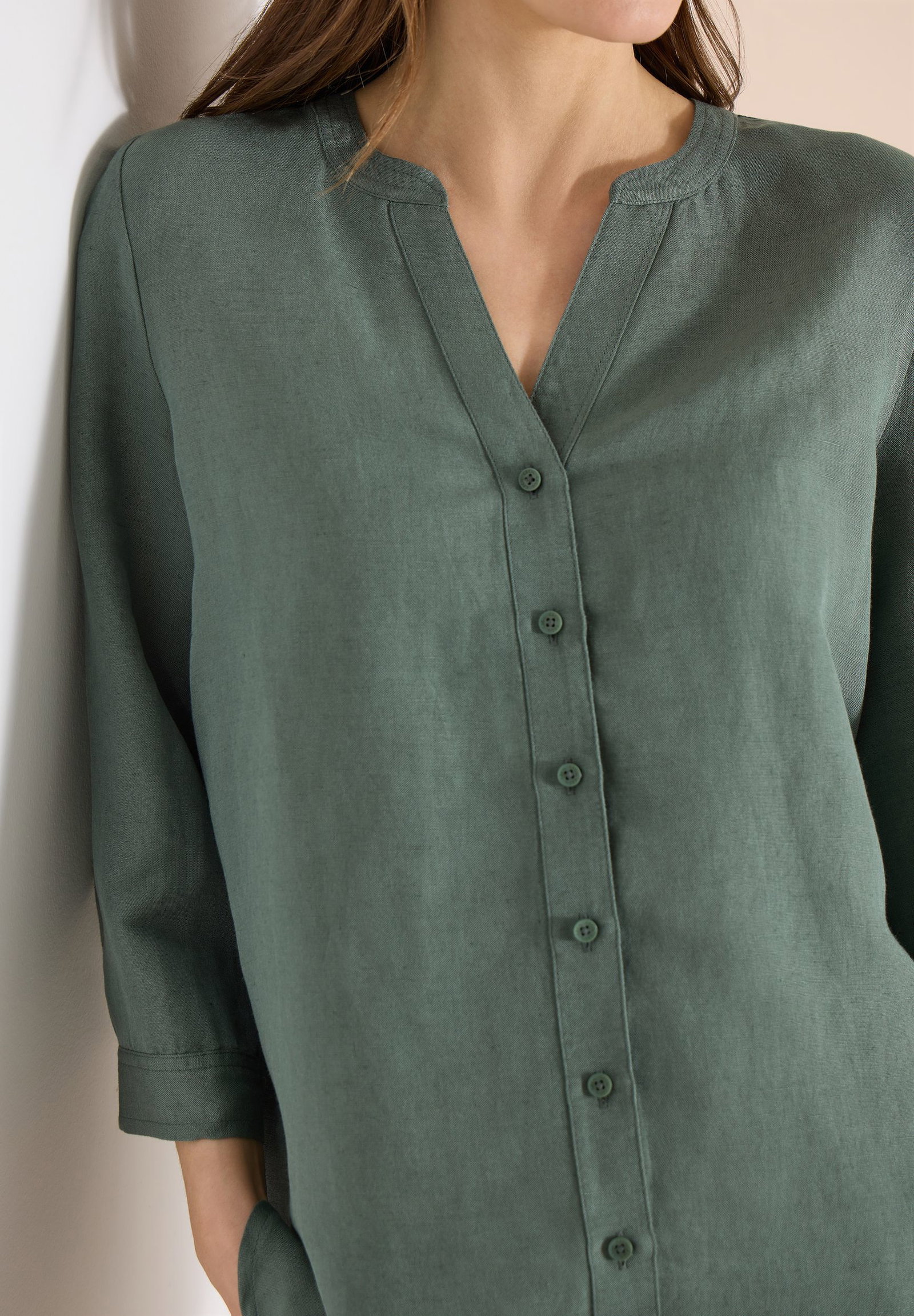 CECIL |  CECIL Bluse aus Leinen  | L