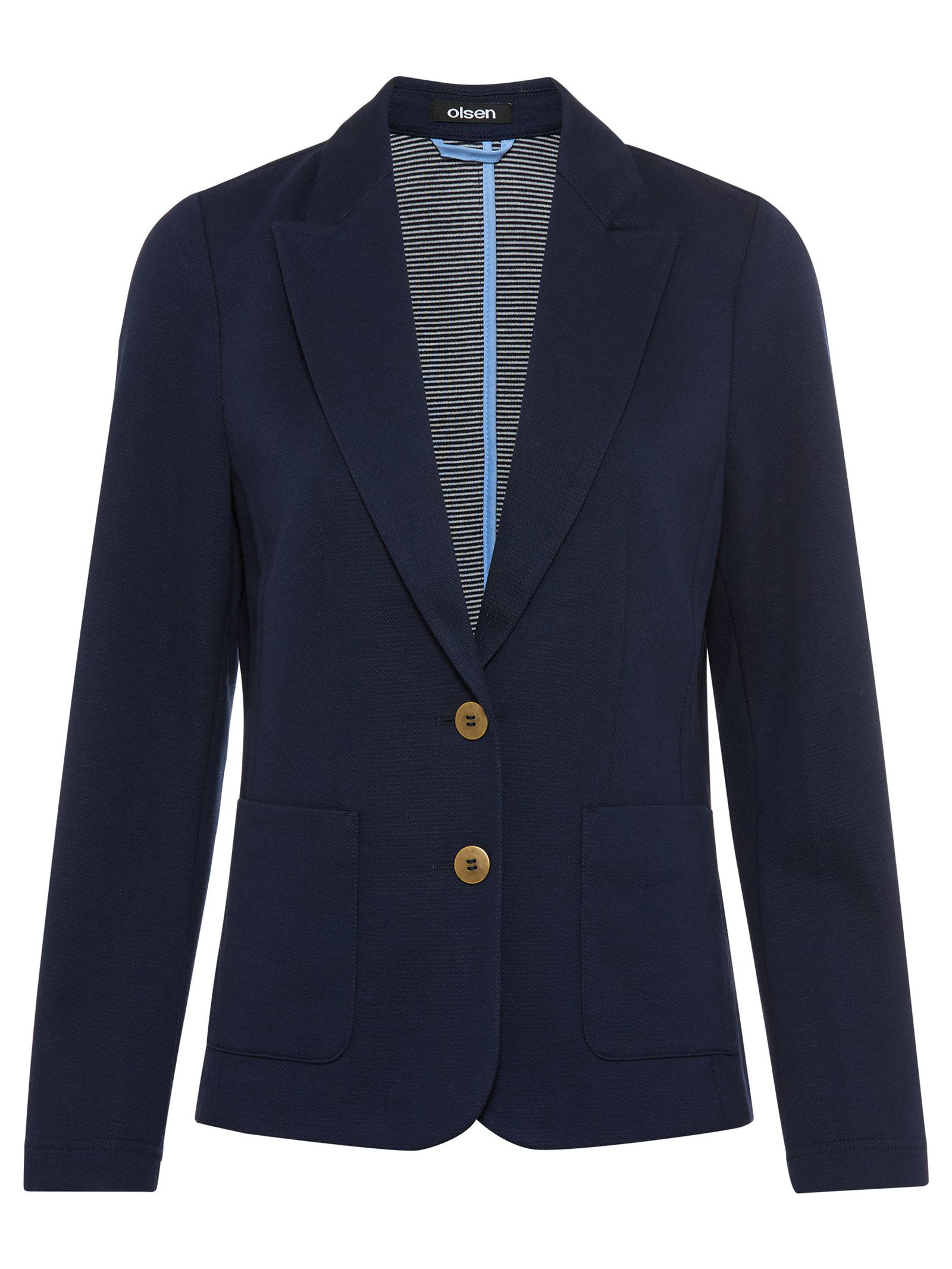 Olsen |  Olsen Kurzblazer  | 40 | ink blue