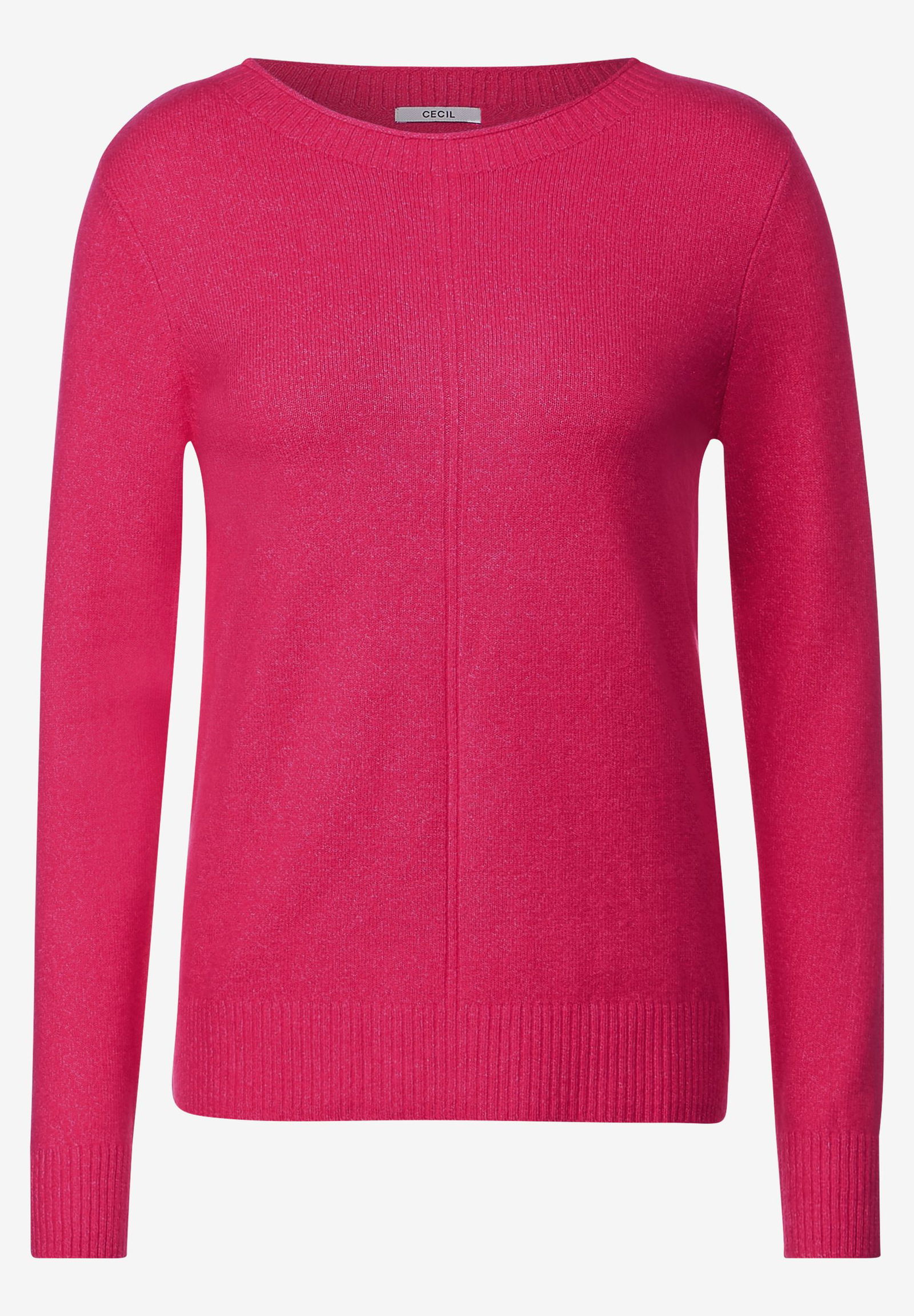CECIL |  CECIL Pullover  | L | cosy coral melange