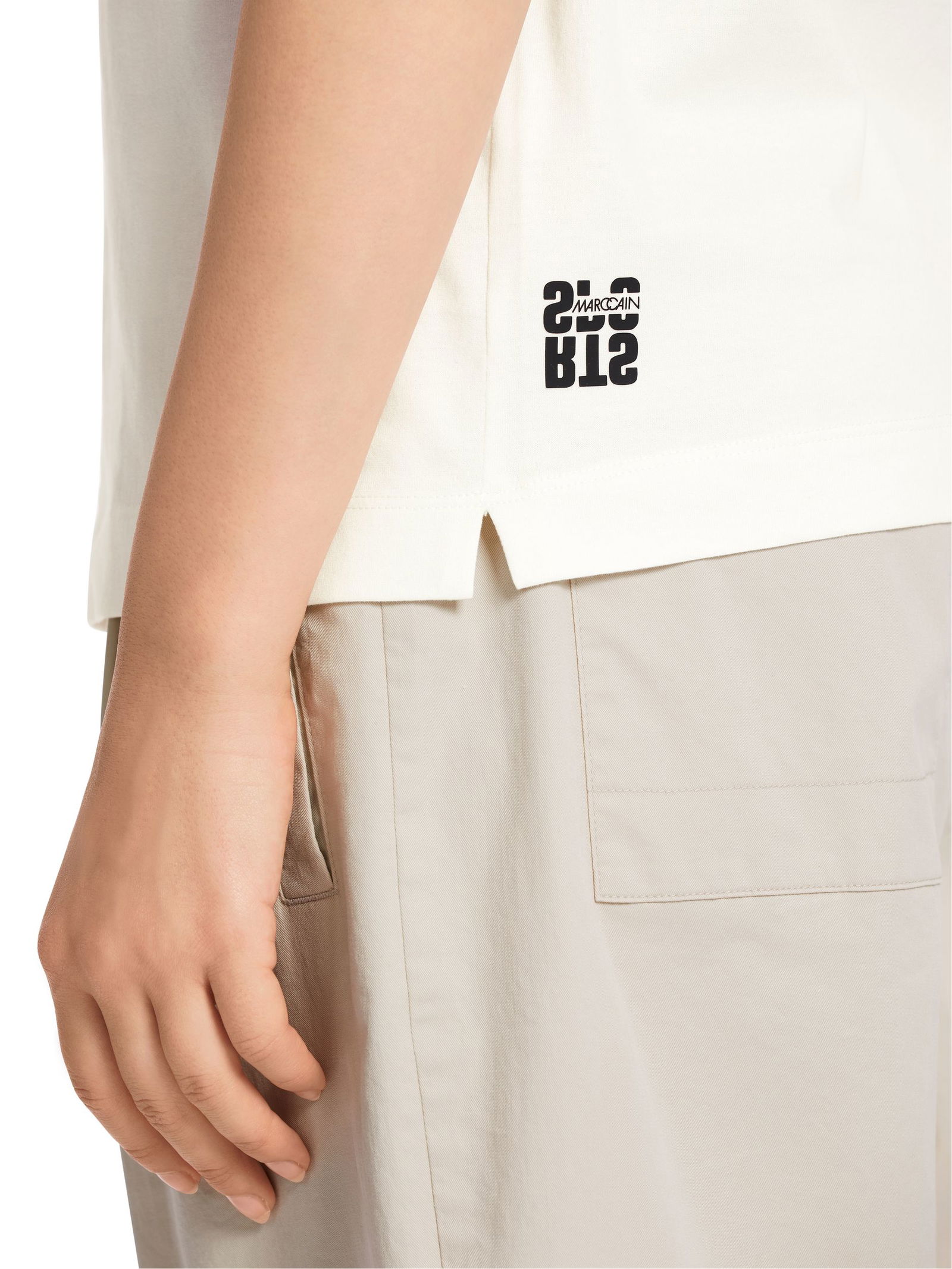 T-Shirt aus reiner Baumwolle - mit Print