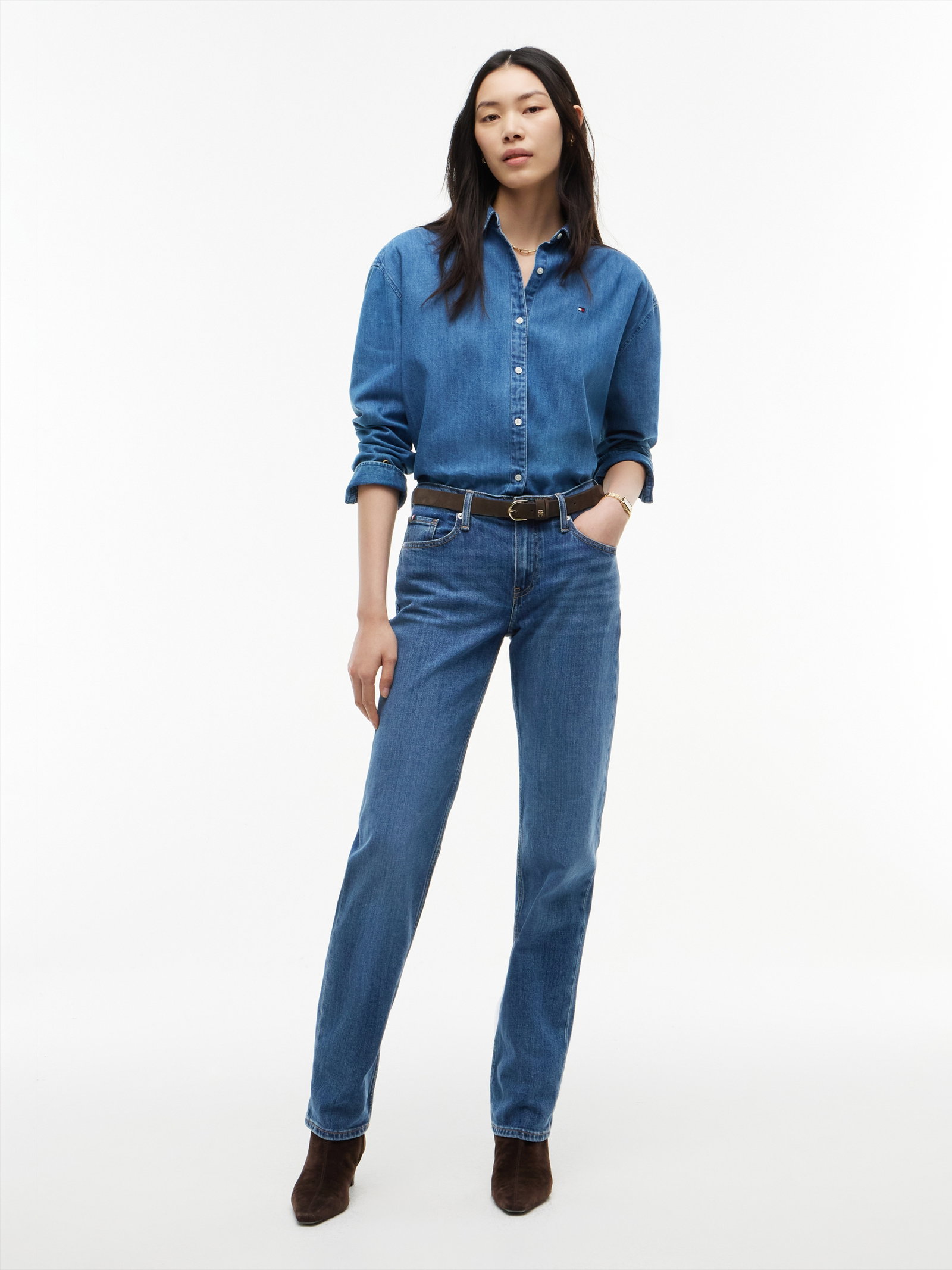 Tommy Hilfiger Straight Leg Jeans #3