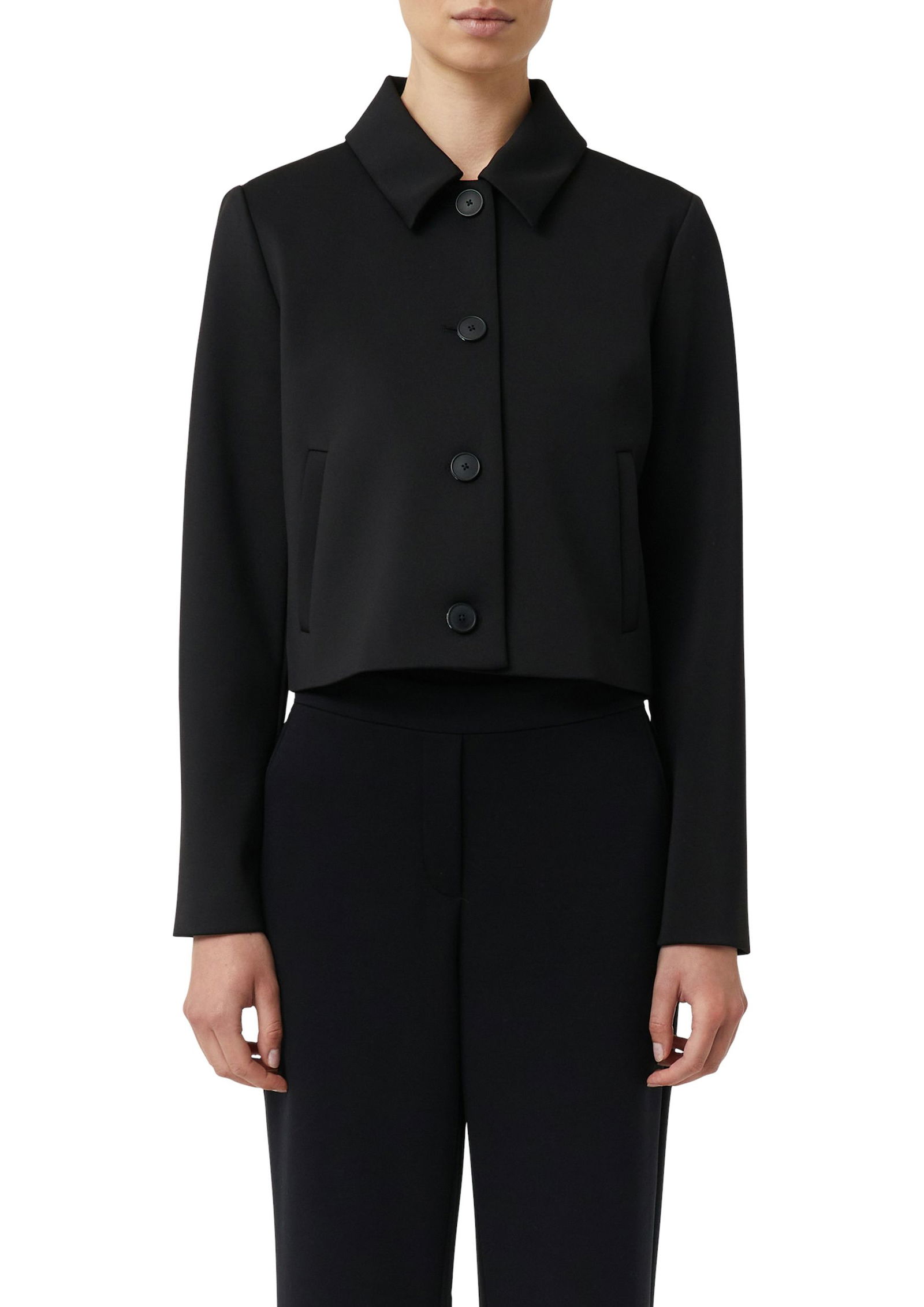 857b55cbb06d849ce61948b3fd14c15c Comma | Comma Kurzblazer | 40 | schwarz