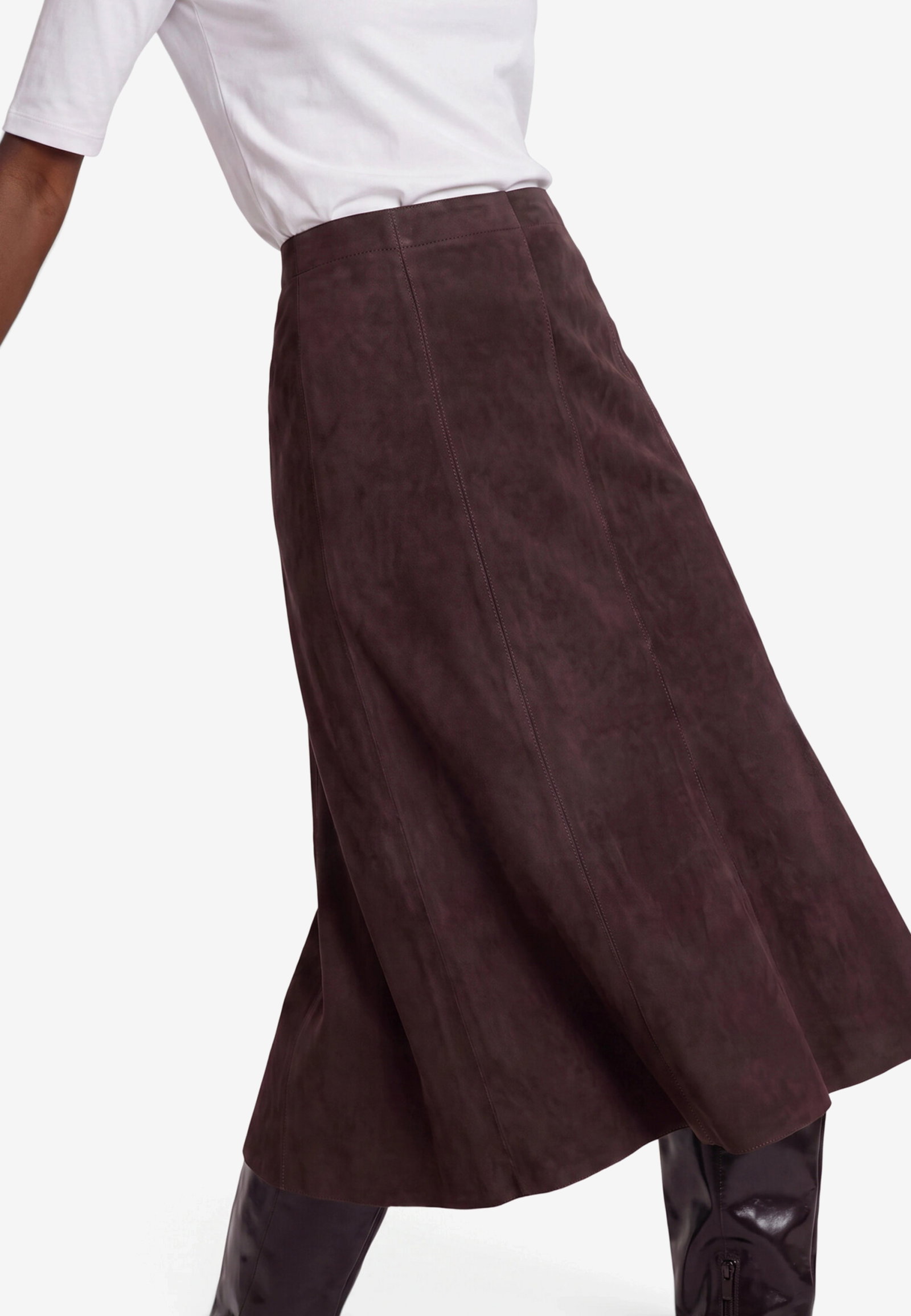 Rock Mittellang Casual, Chocolate Plum #5