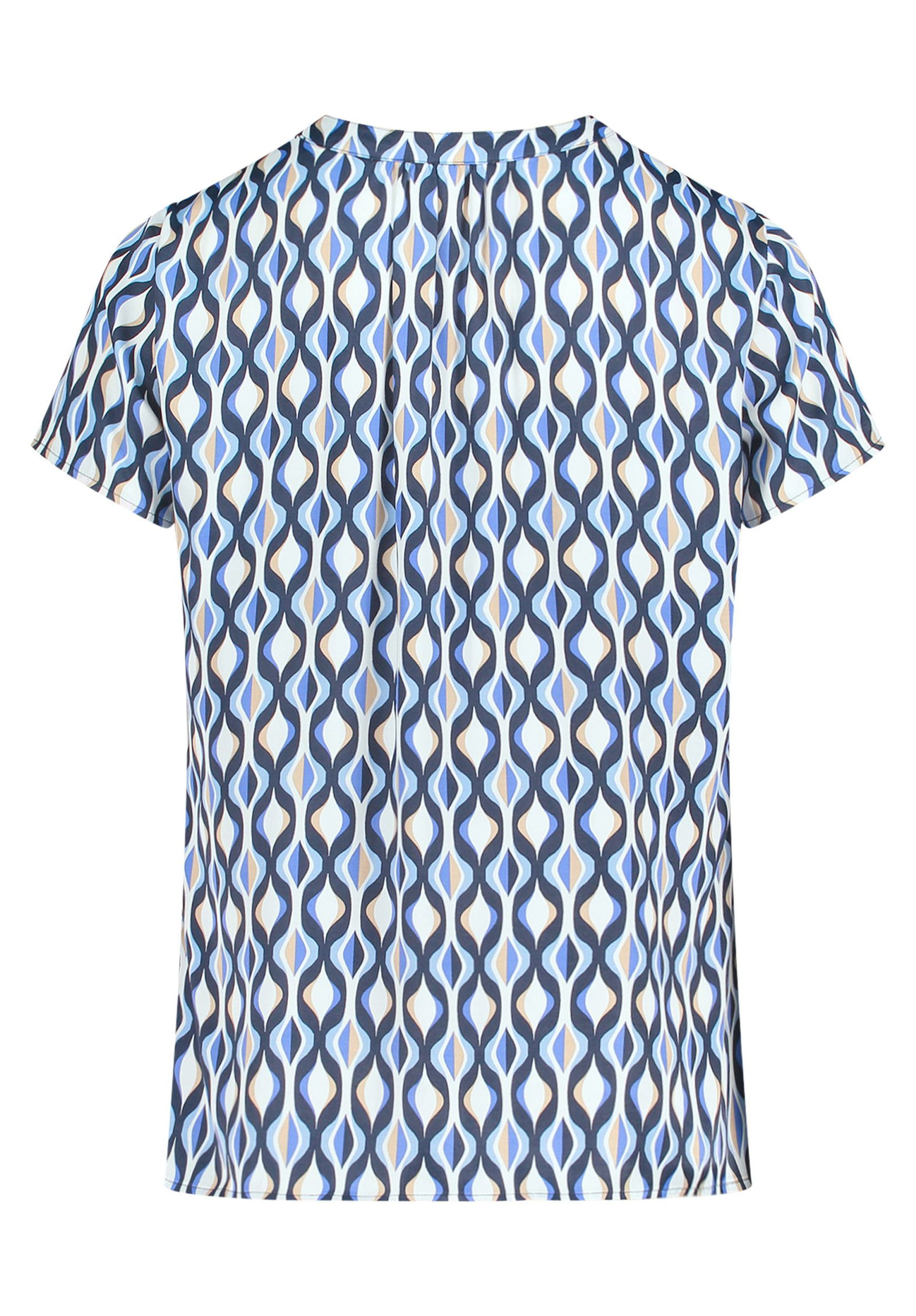 Betty Barclay |  Betty Barclay Druckbluse  | 38 | blau/weiß