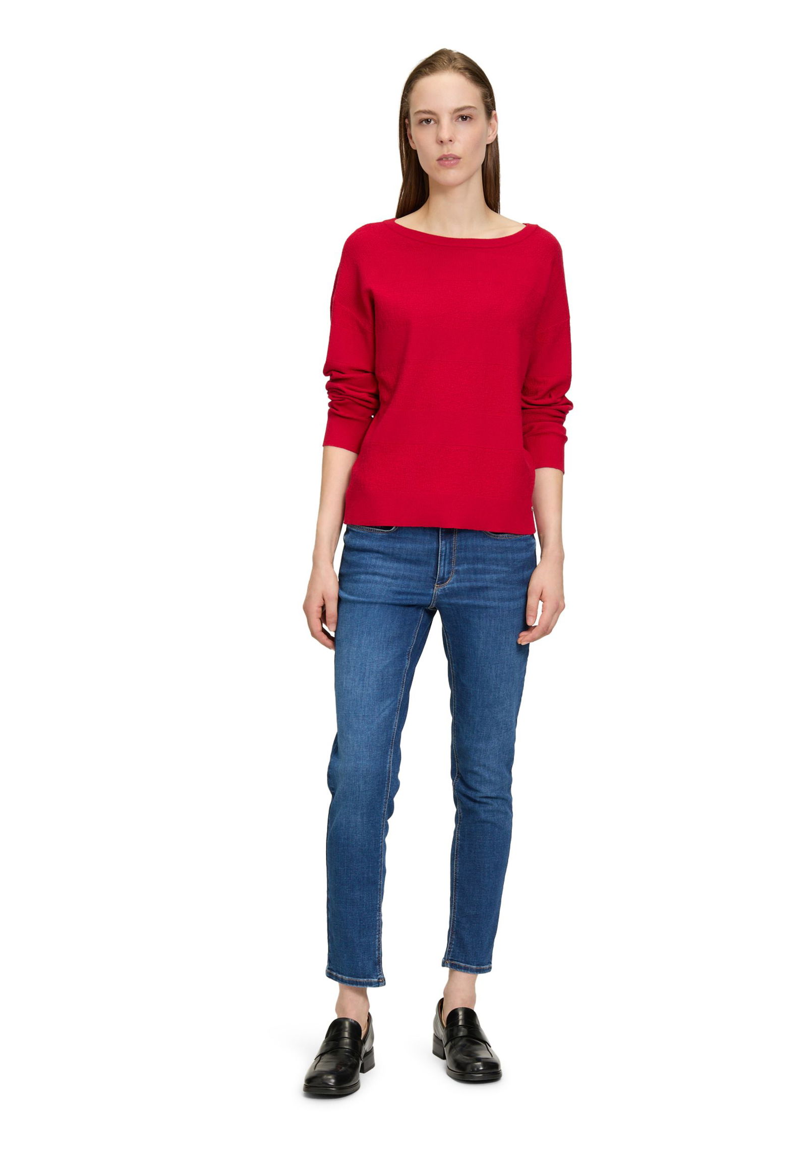Betty & CO | Betty & CO Sweatjacke | 46 | dunkelrot