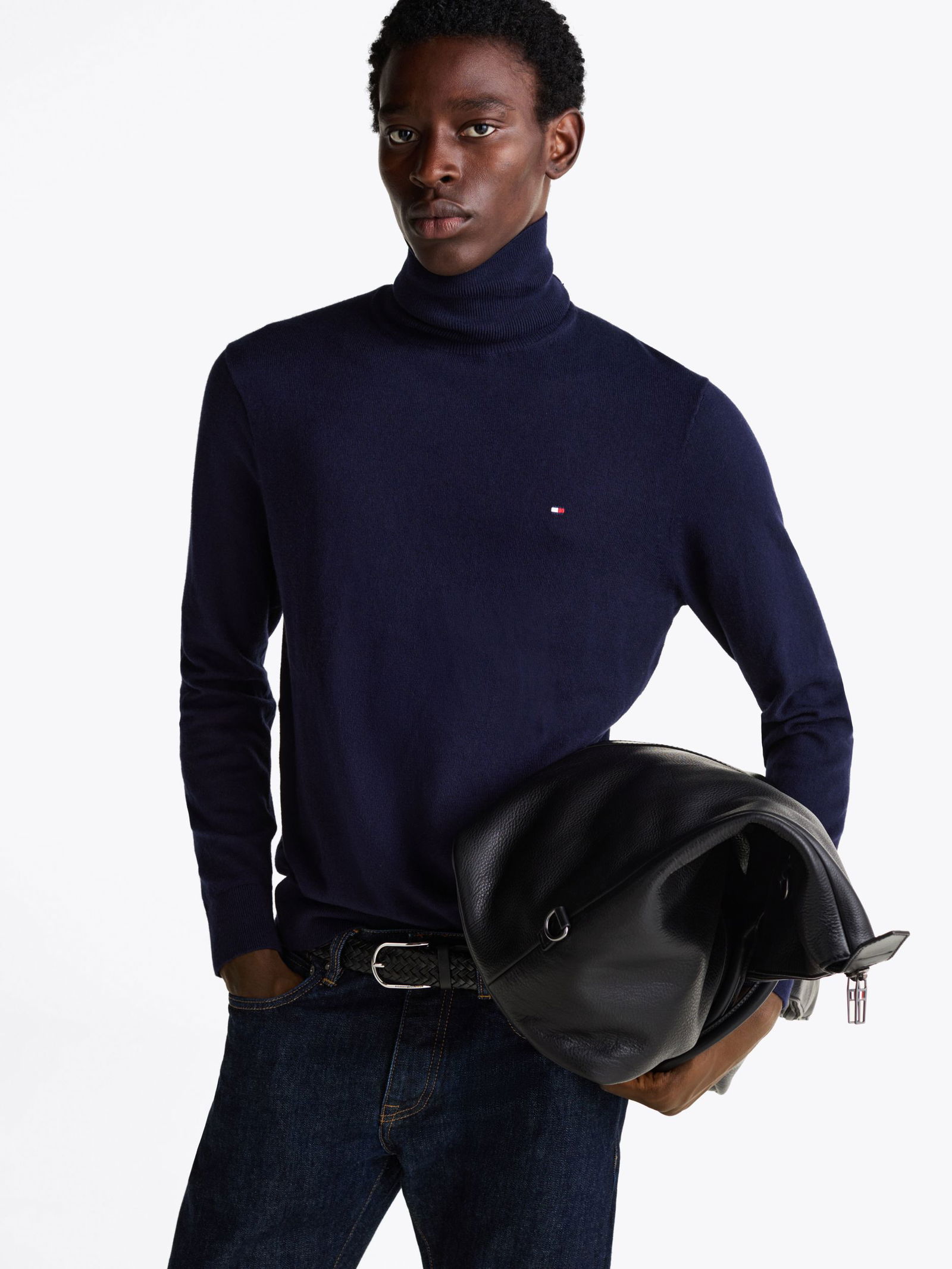 Tommy Hilfiger | Tommy Hilfiger Rollkragenpullover | M | desert sky