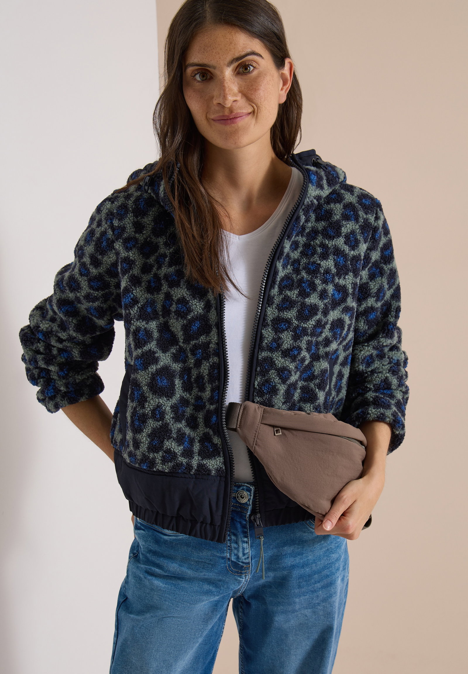 Teddy Matmix Jacket, dried olive green #3
