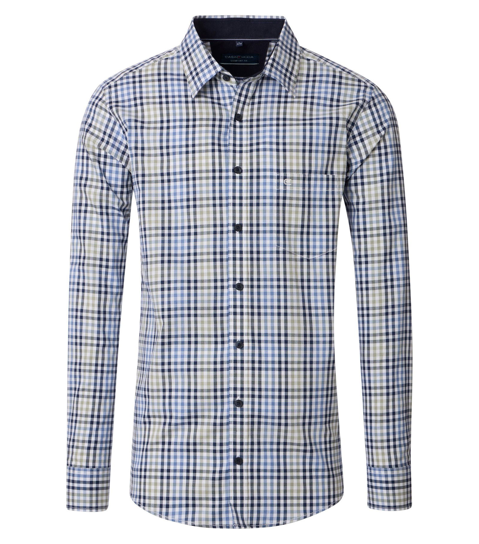 37479bf78be836e7ad6a0c54f6dbf8b1 Casa Moda | Casa Moda Hemd Regular Fit | M | blau