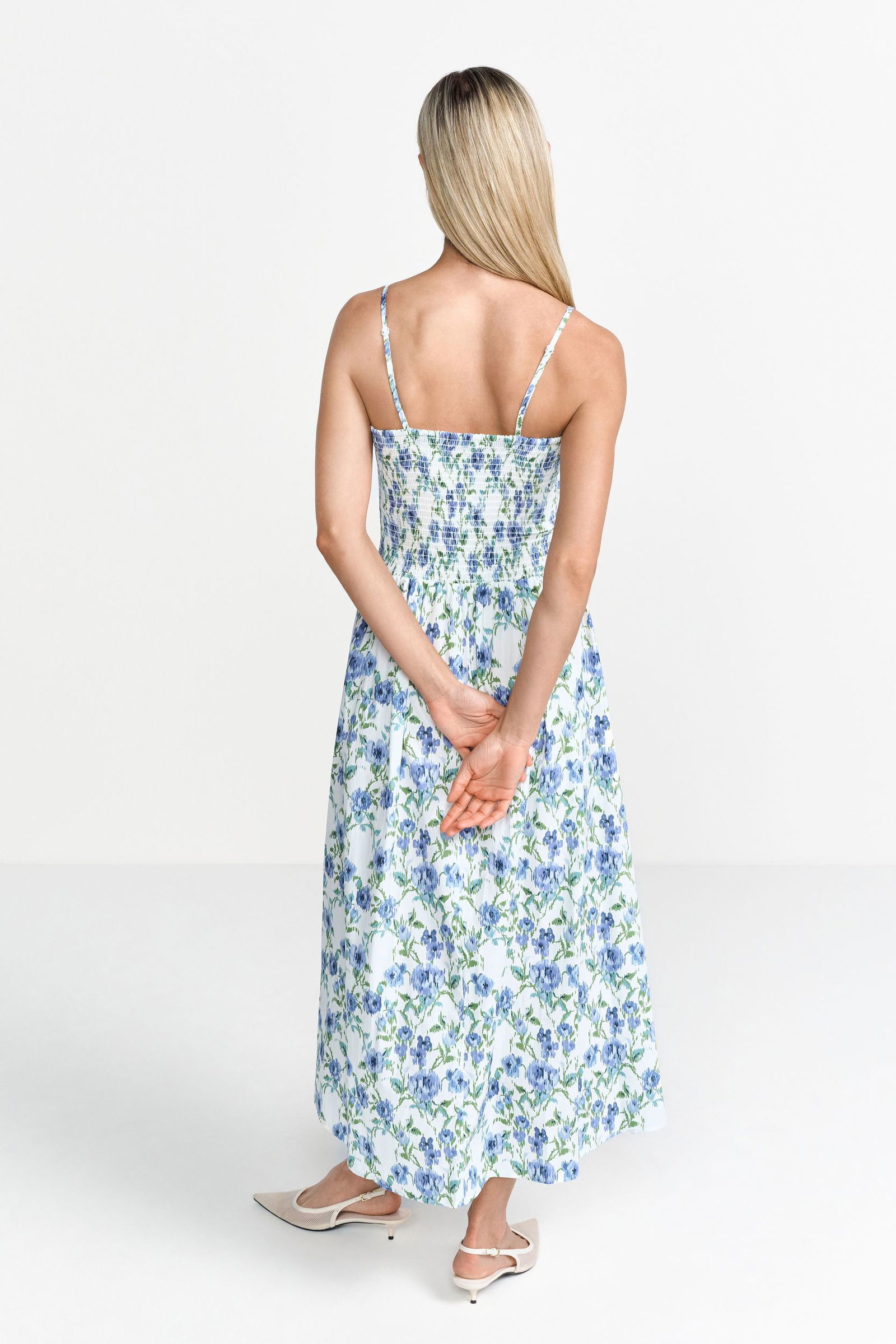 Rich & Royal |  Rich & Royal Sommerkleid  | 40 | palace blue