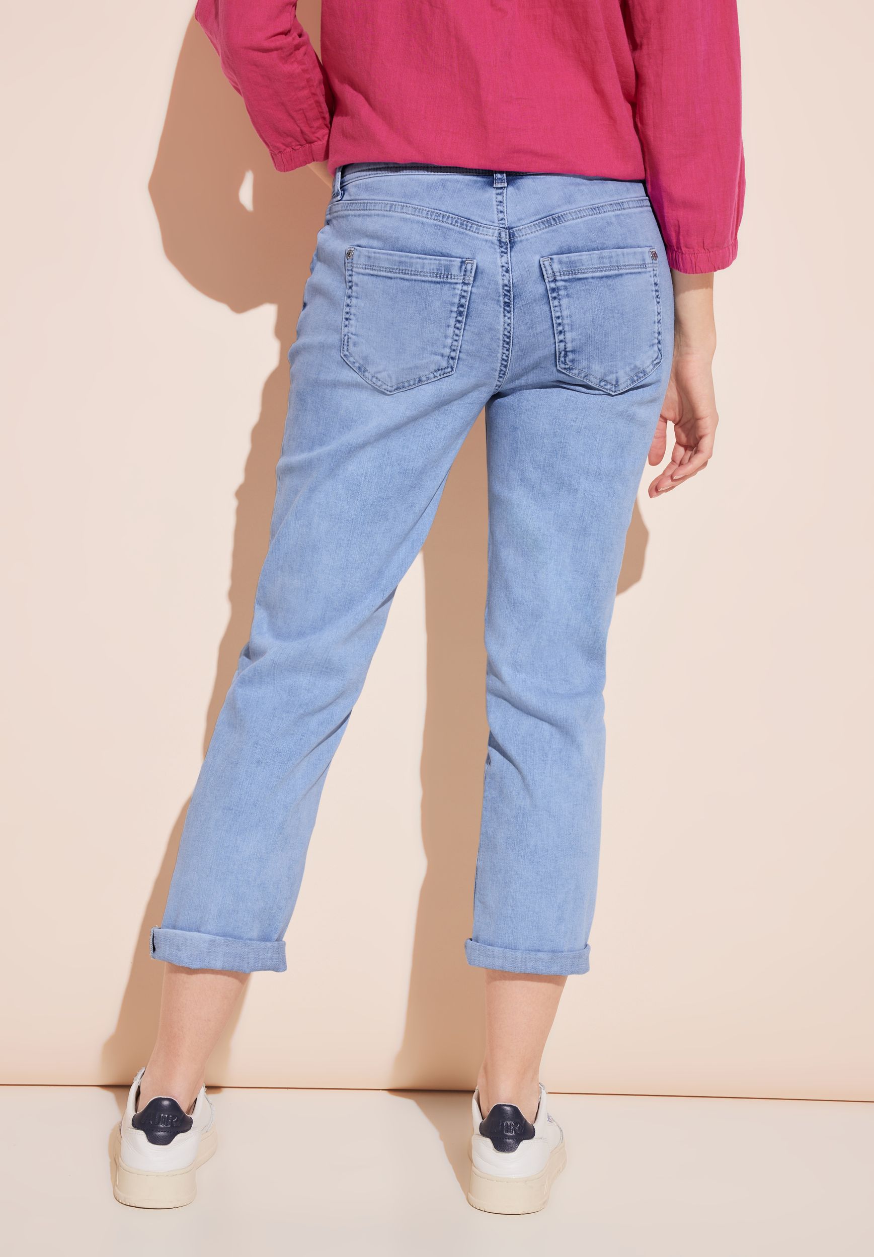 Street One |  Street One 7/8-Jeans  | 32/26 | super hellblau washed