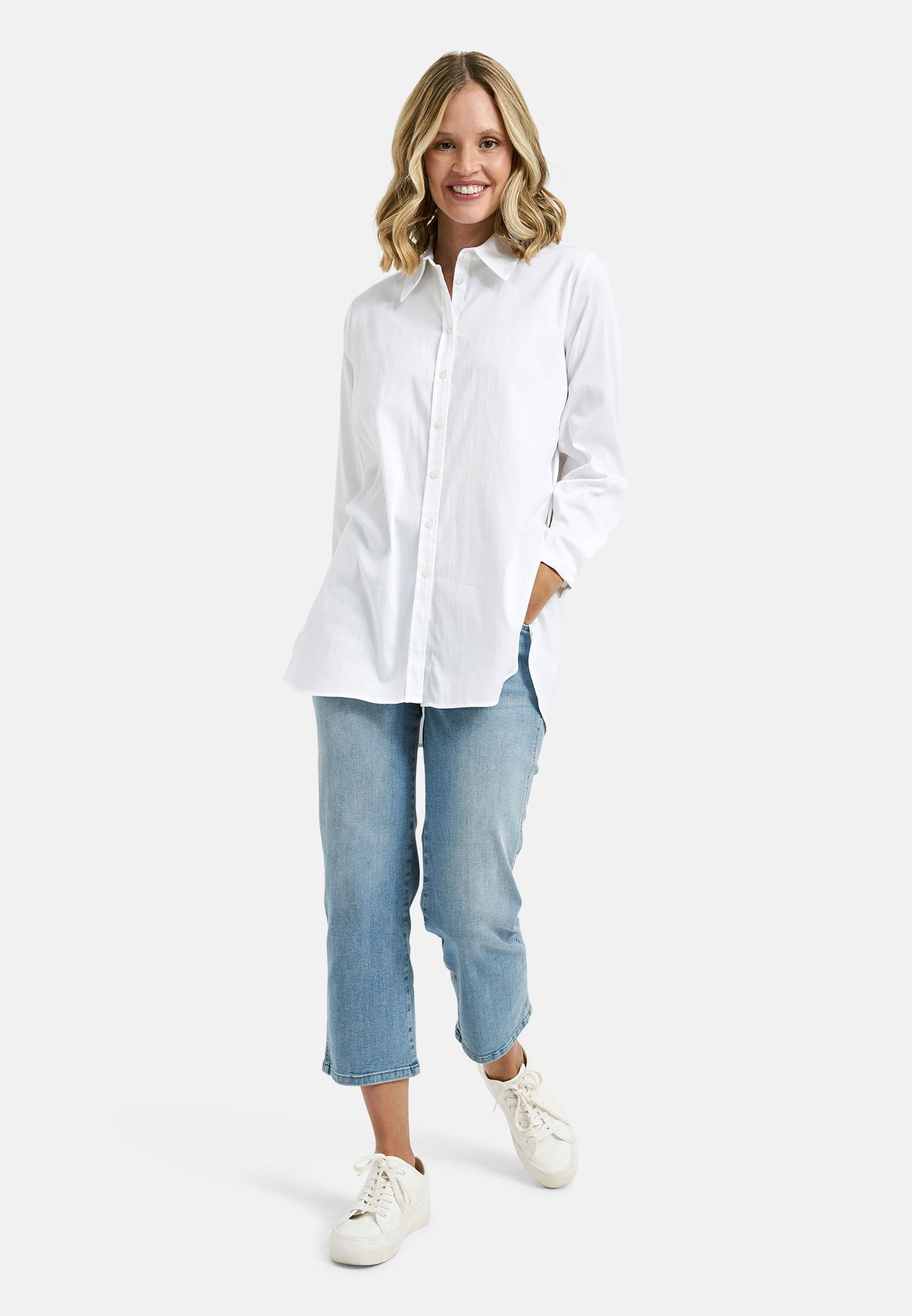 Milano |  Milano Businessbluse  | 40 | white