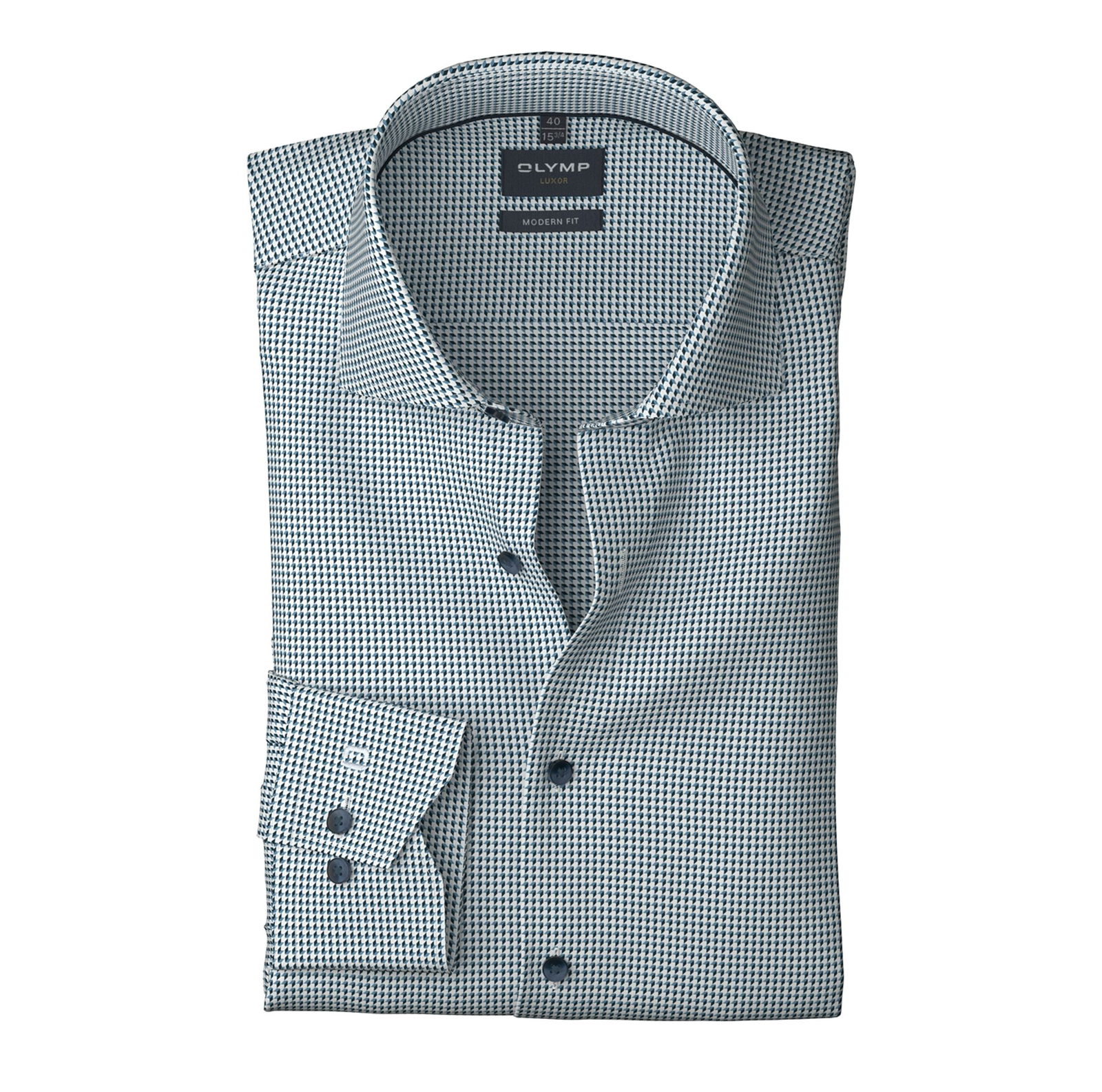 Olymp | Olymp Hemd Modern Fit | 47 | marine