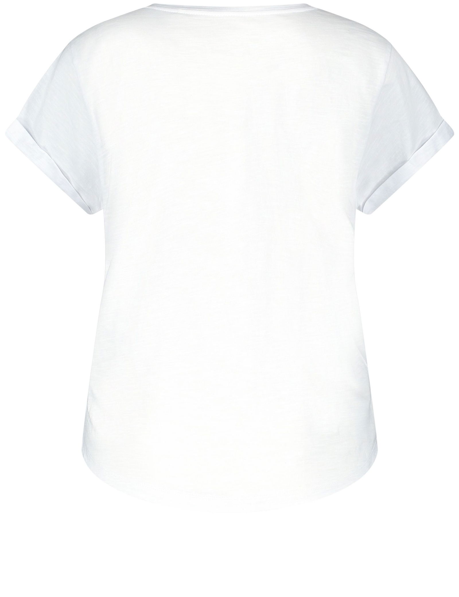 T-Shirt mit Frontprint GOTS