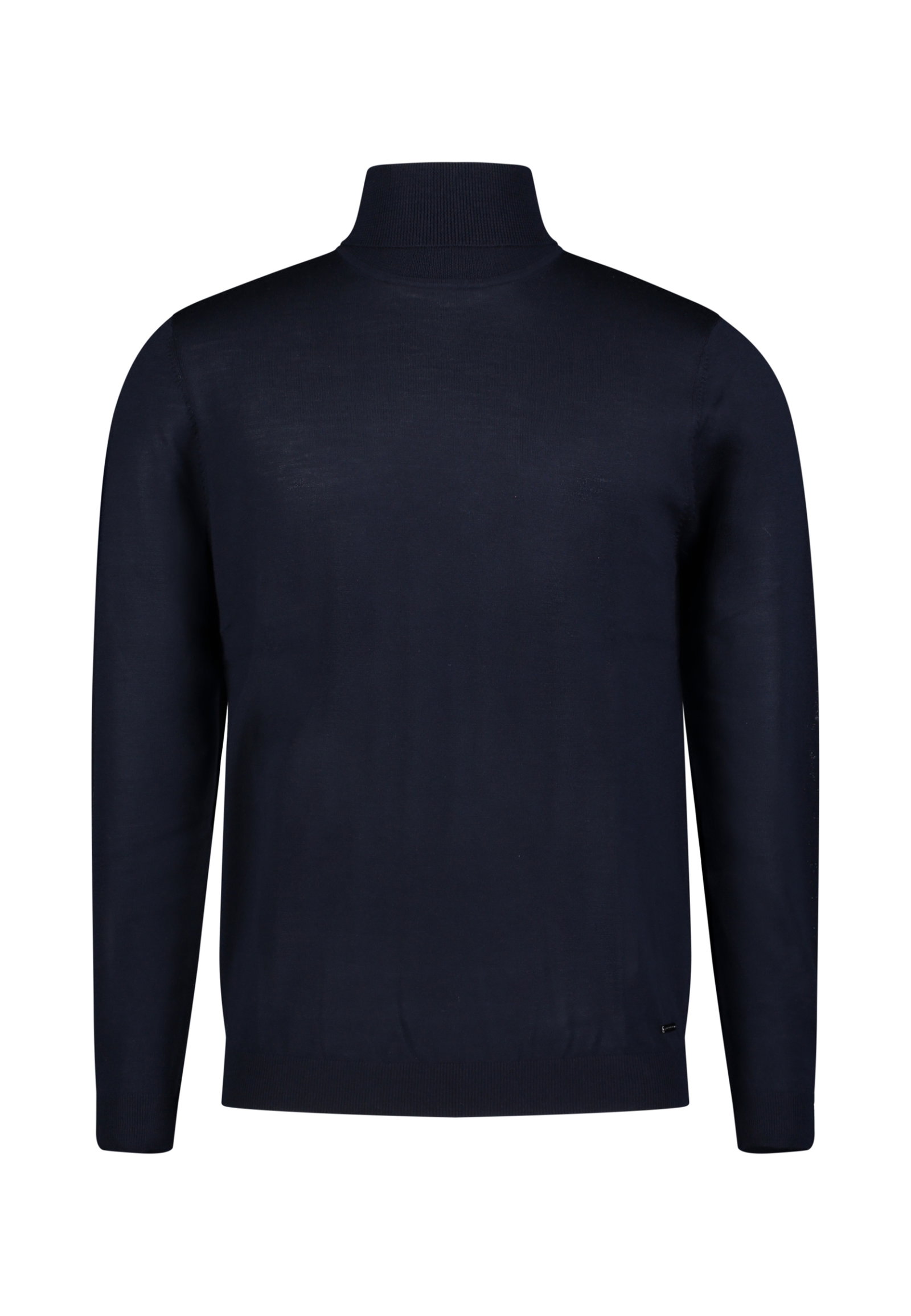 HERREN-PULLOVER 1/1 ARM, DARK BLUE #1
