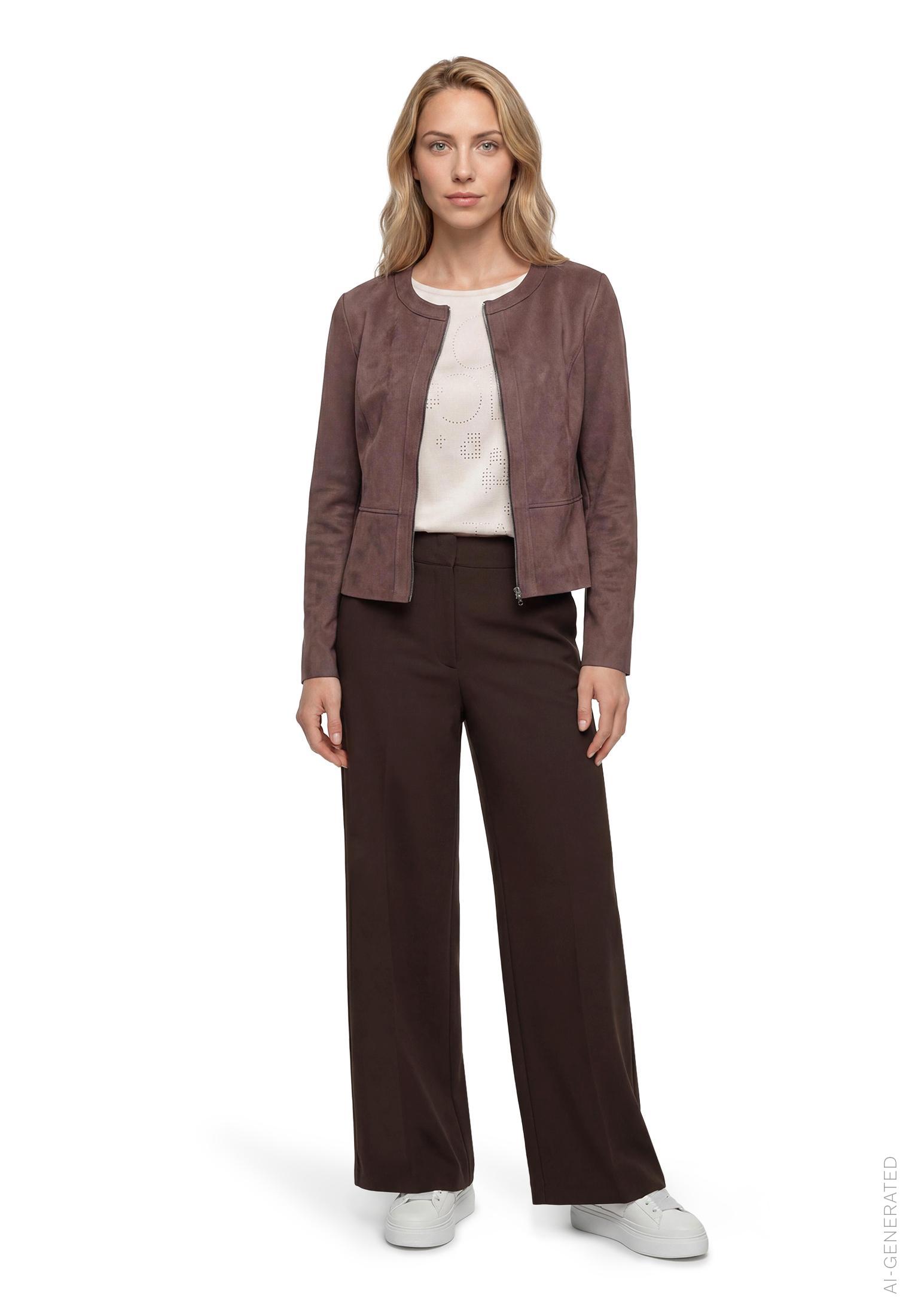 Blazerjacke Kurz 1/1 Arm, Light Maroon #5