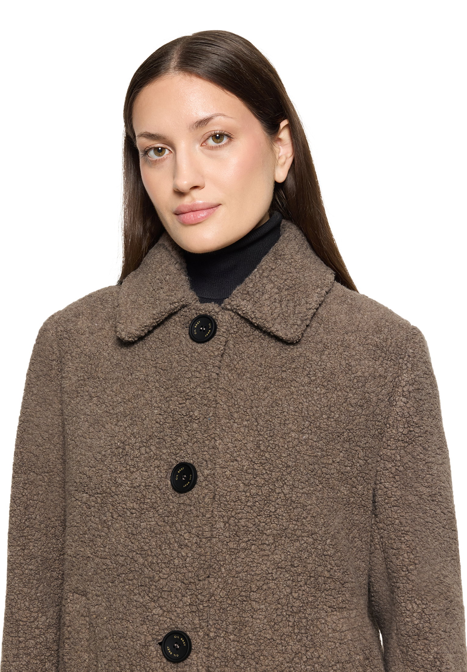 Jacke Wolle, Taupe Melange #6