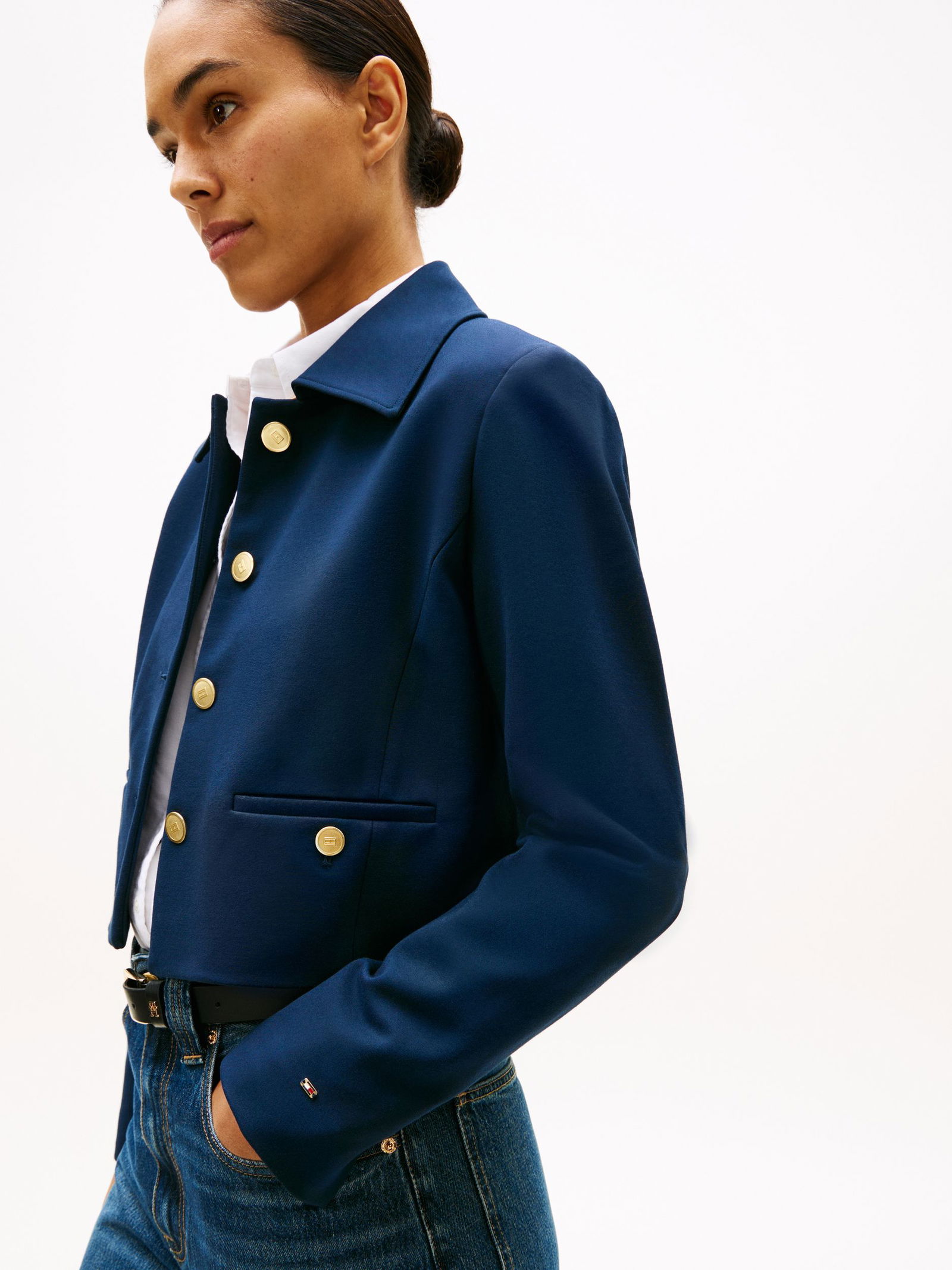 Tommy Hilfiger |  Tommy Hilfiger Kurzblazer  | 36 | dark night navy