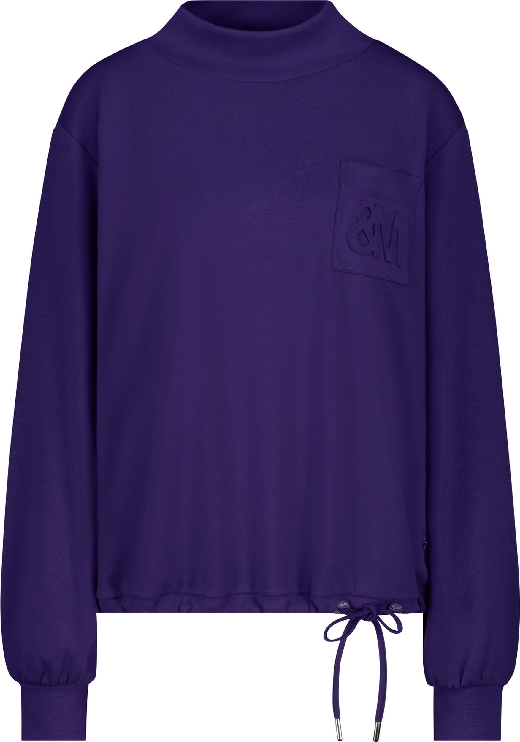 Monari |  Sweatshirt, dark purple | 36 | lilac