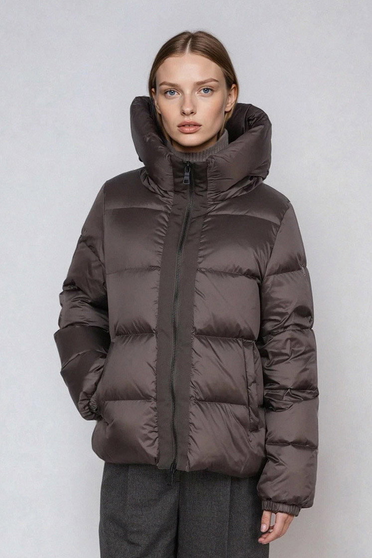 Blonde No.8 Steppjacke Daunenjacke LE MANS mit Kapuze #1