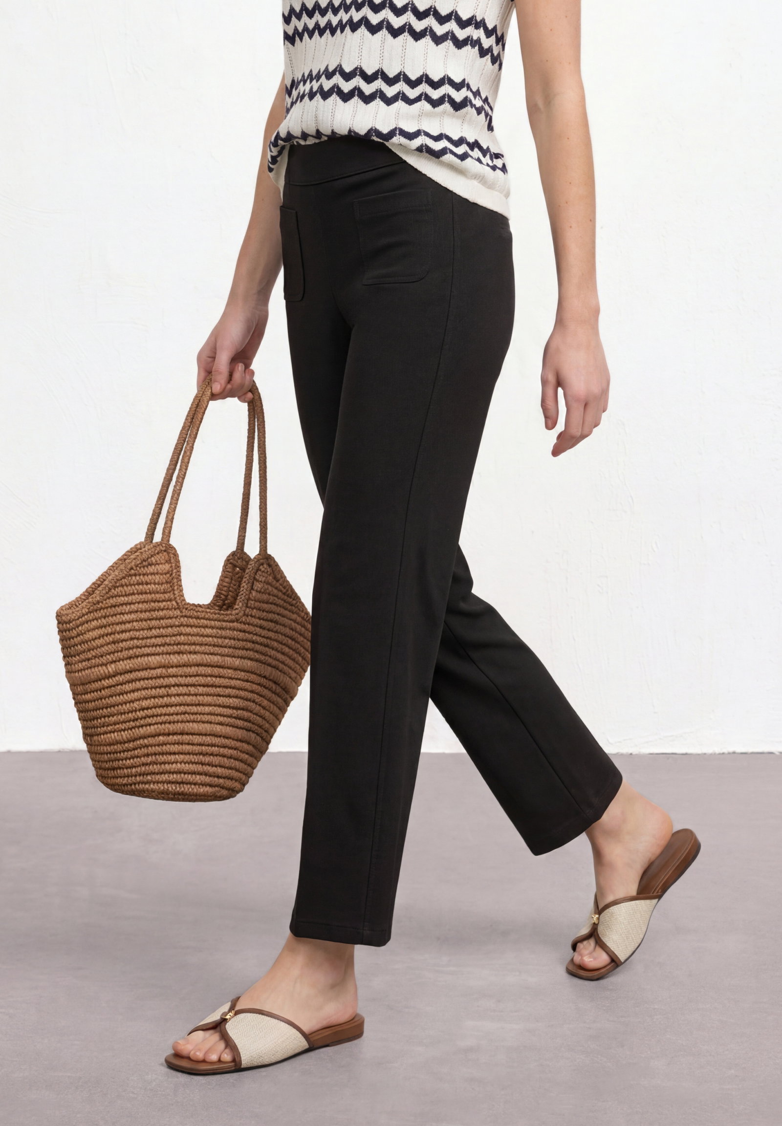 Style QR Amalia Straight leg F, Black #3