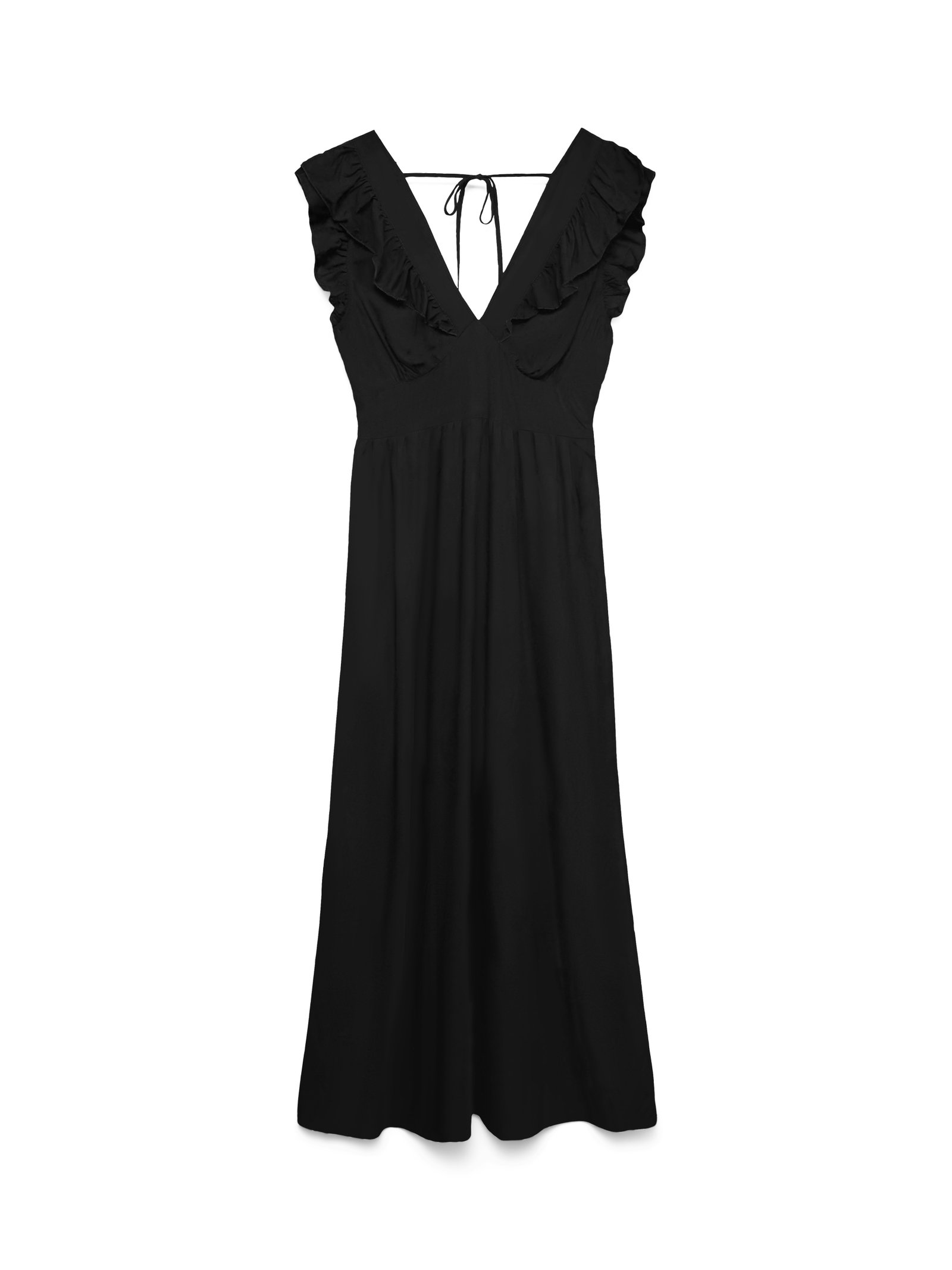 VMEASY JOY S/L DETAIL ANKLE DRESS WVN #1