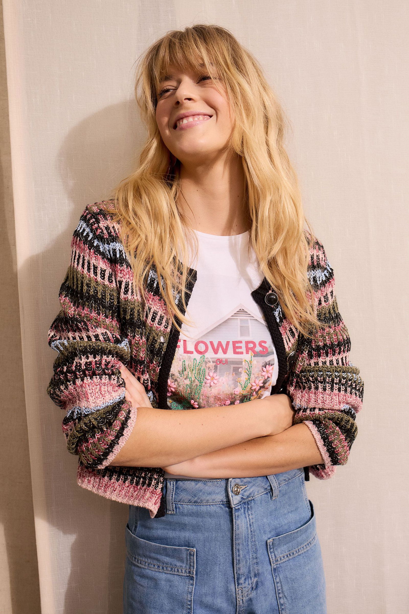 Oui |  T-Shirt | 38 | optic white