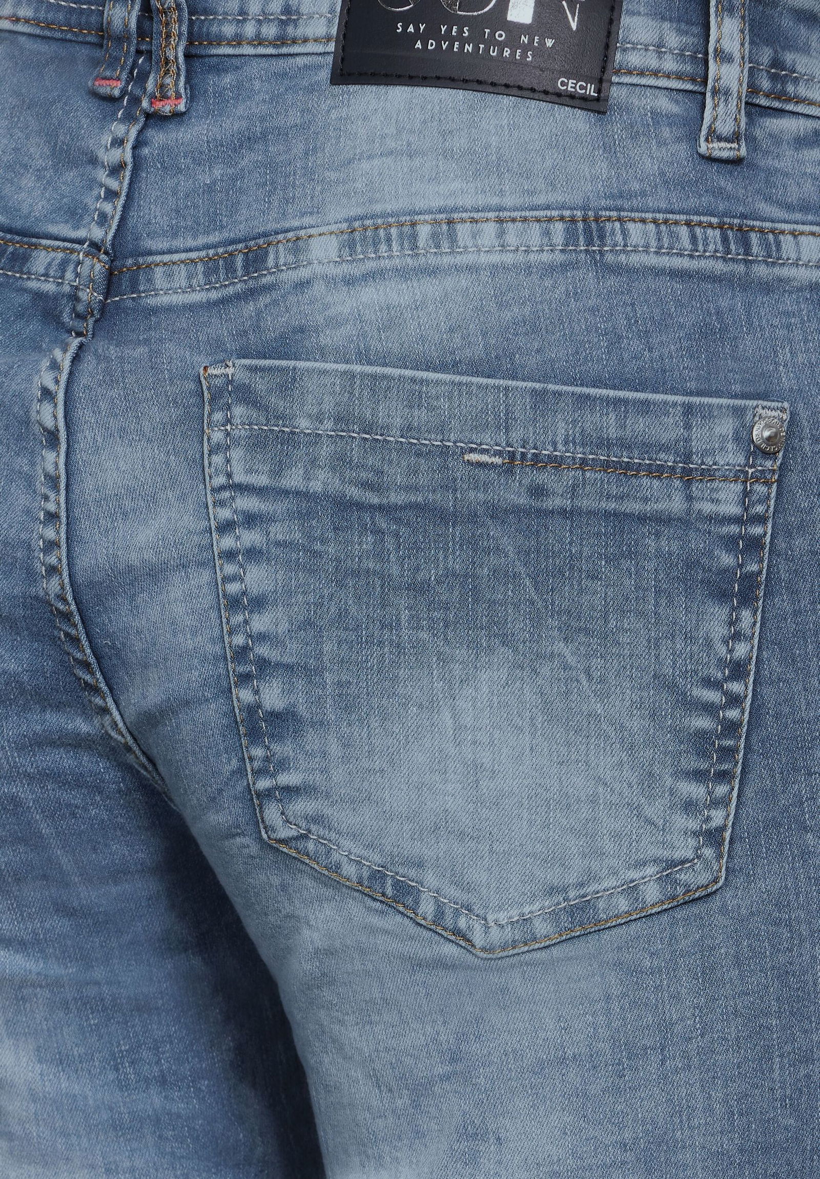 CECIL Straight Leg Jeans 