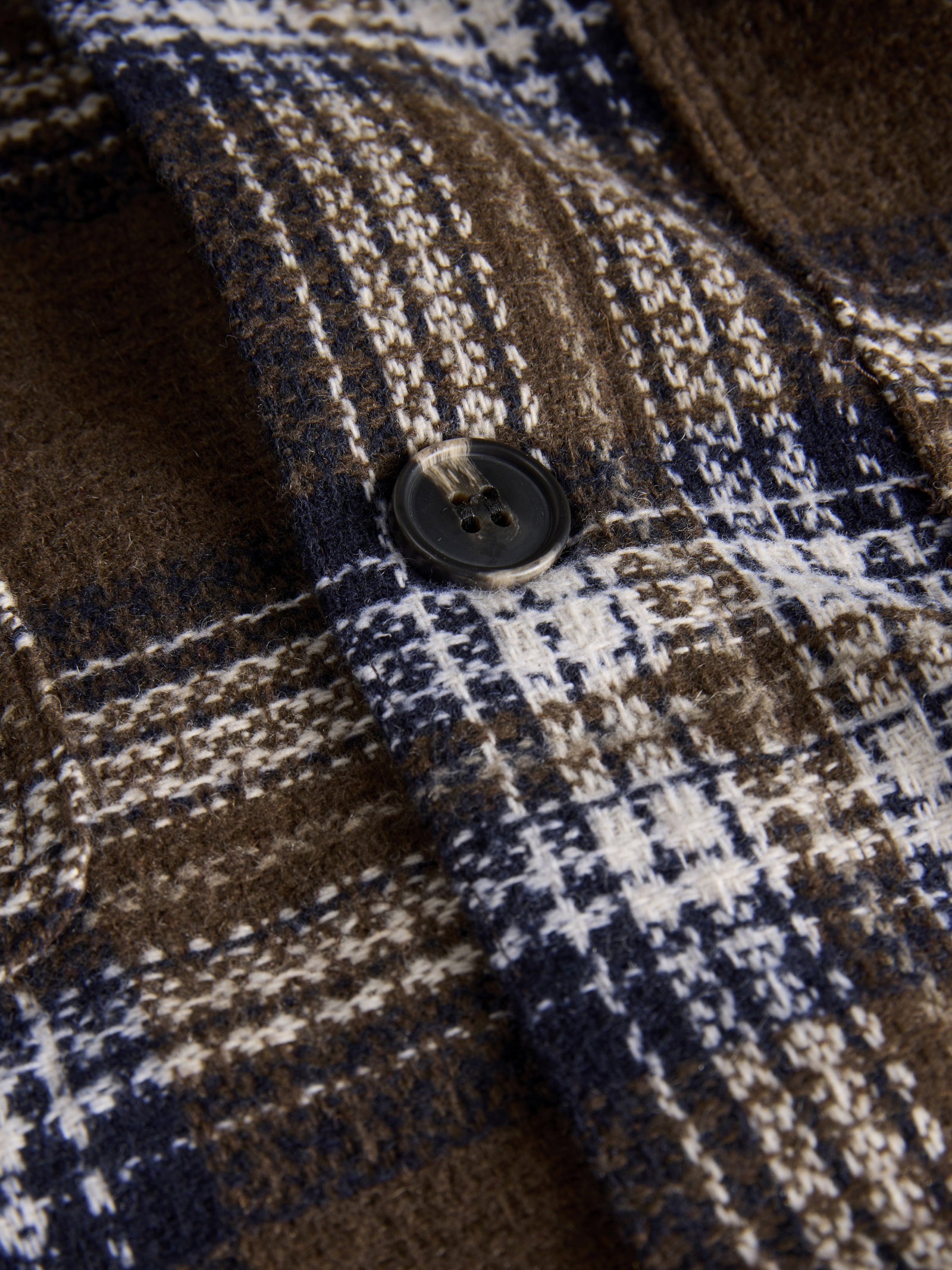 JJEREGENT STRUCTURE OVERSHIRT LS SN, Rosin/CHECK #8