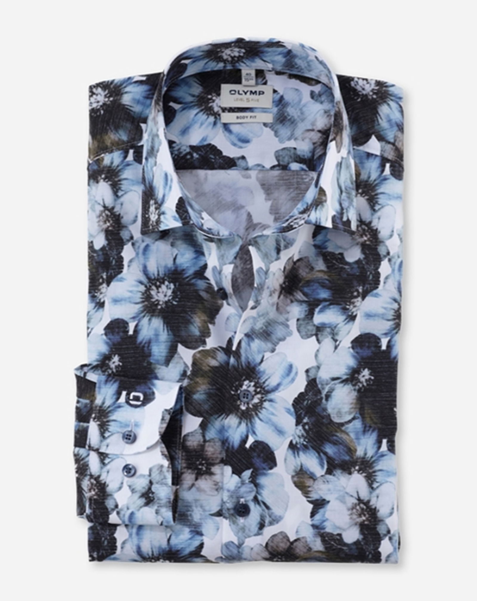 Olymp |  Olymp Hemd Modern Fit  | 41 | bleu