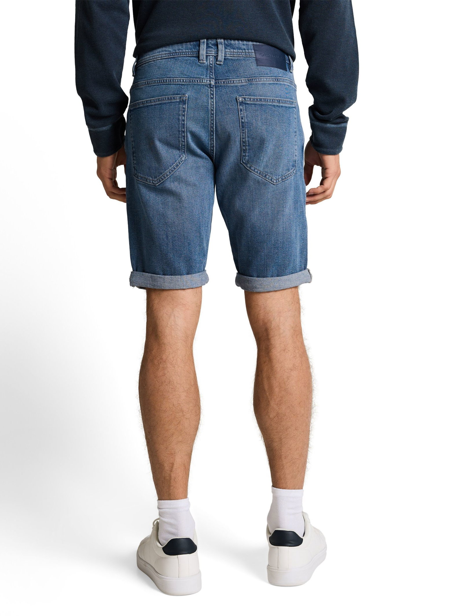 Tom Tailor |  Tom Tailor Shorts  | 34 | mid stone bright blue denim