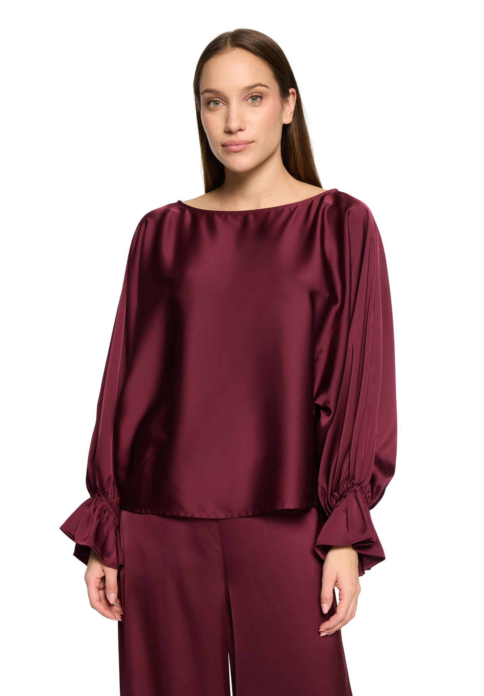 V by Vera Mont |  Satin-Bluse | 42 | peony blush