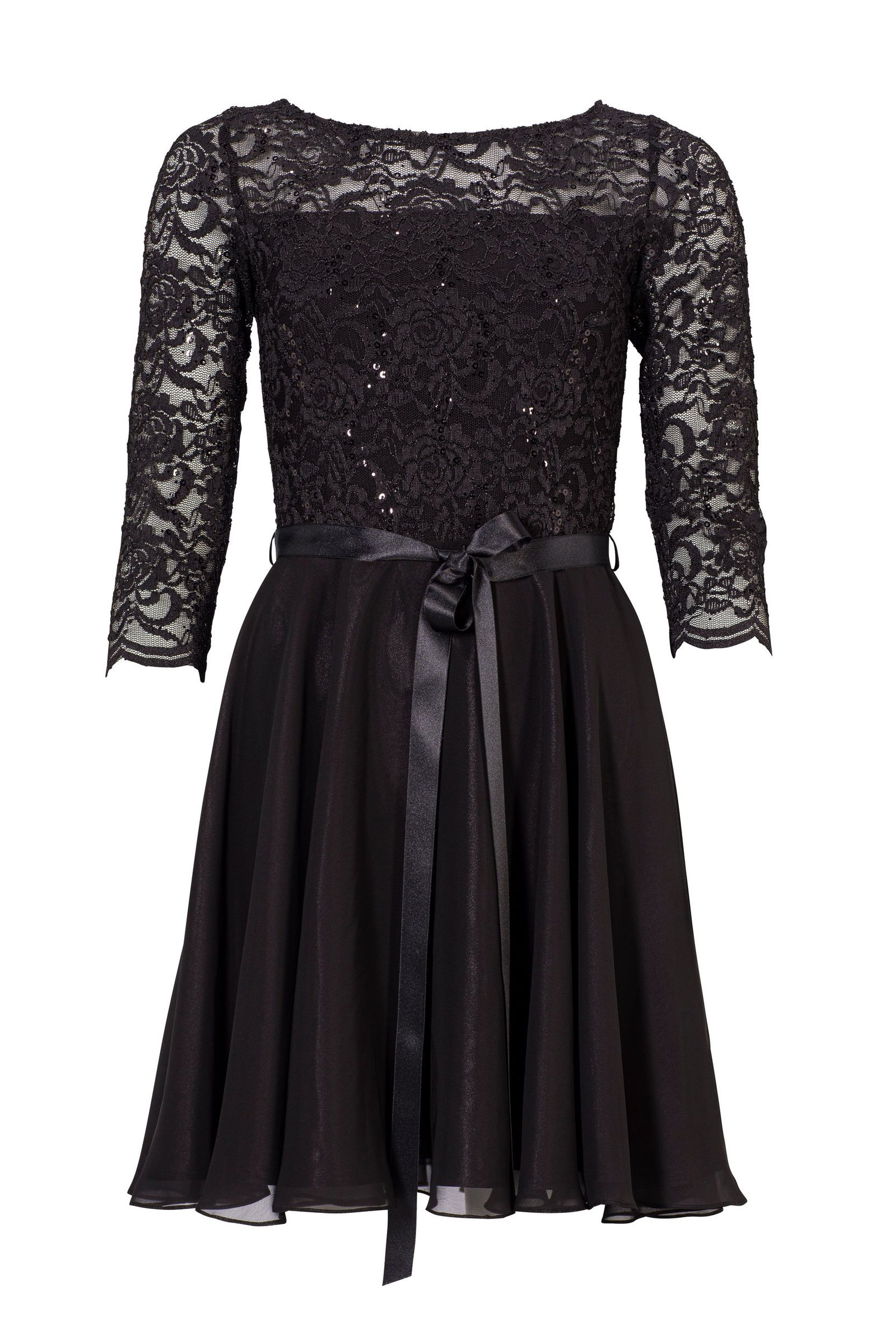 SWING |  SWING Kurzes Kleid  | 36 | black