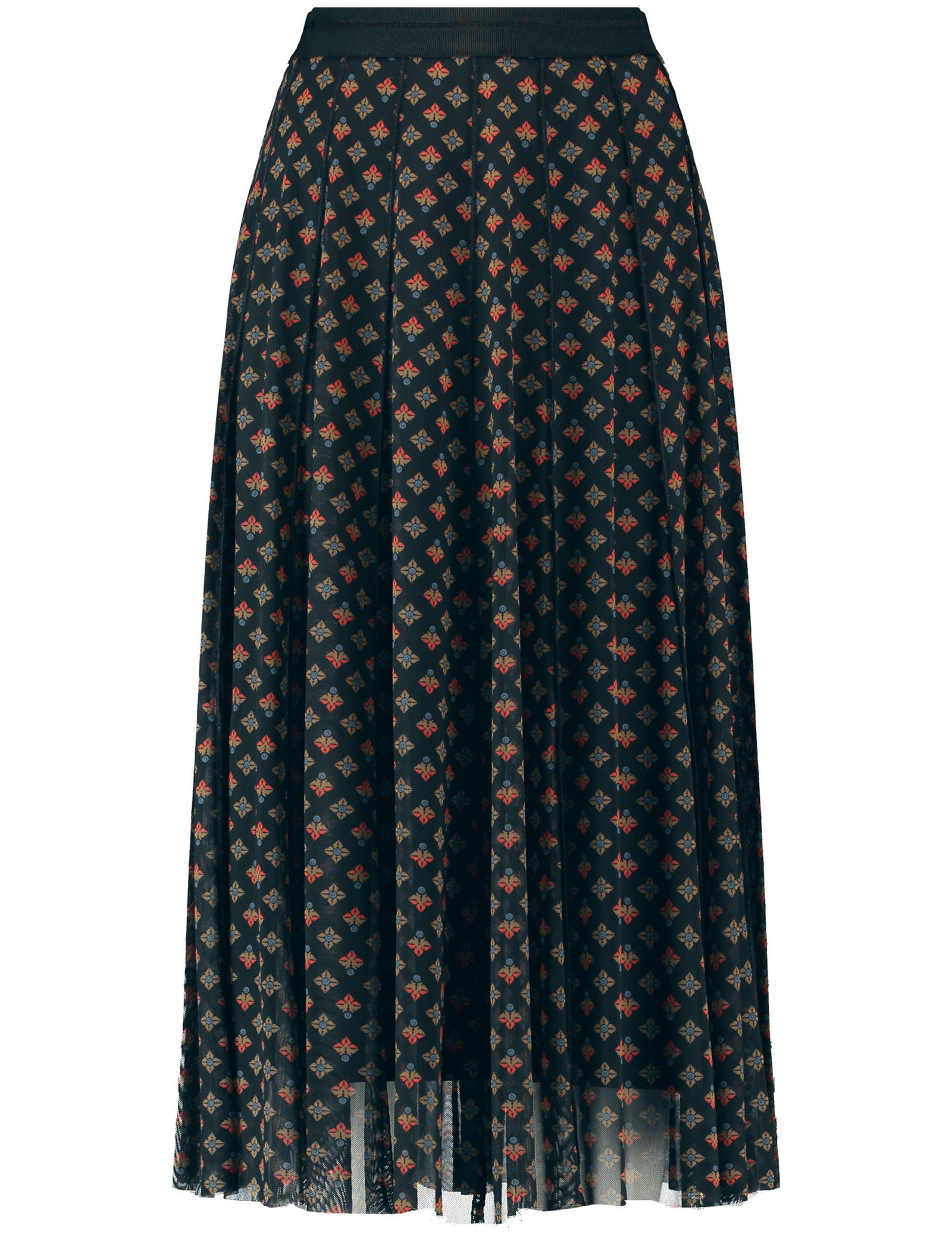 Softer A-Linien-Rock in Midilänge