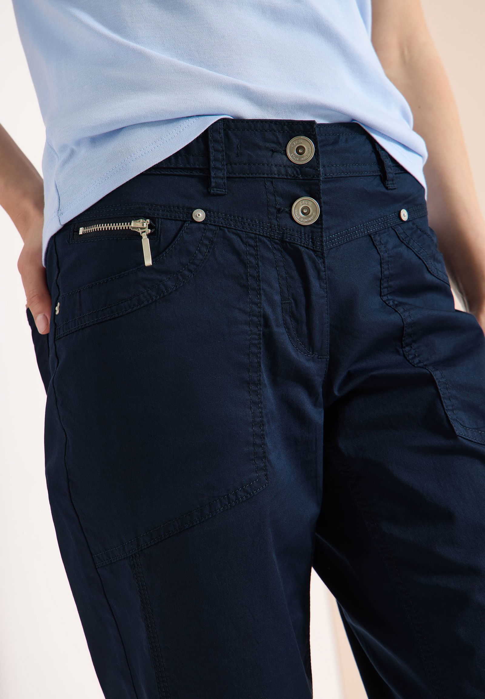 CECIL |  CECIL 7/8-Hose  | 30/22 | universal blue