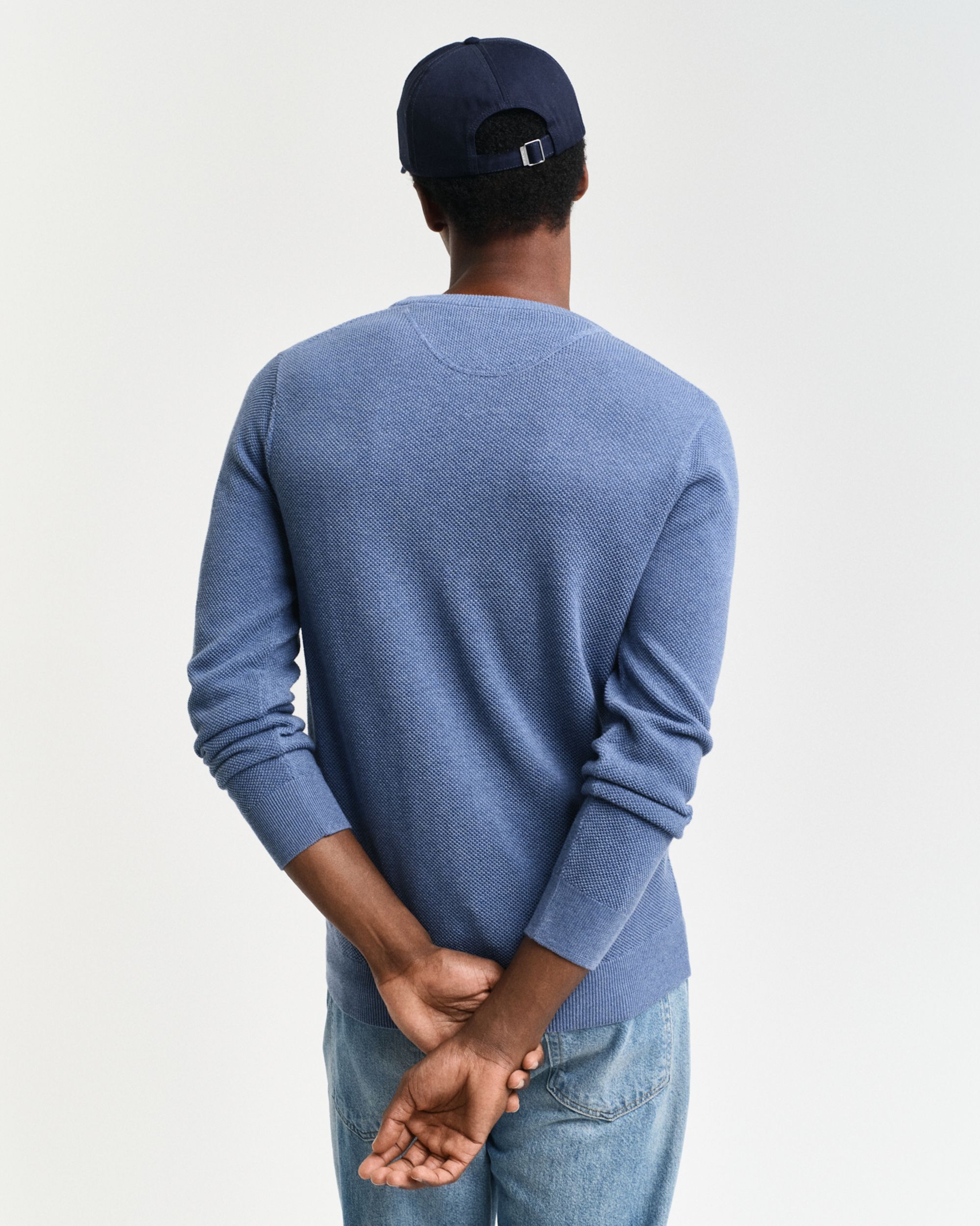 Gant |  Gant Pullover  | XL | dusty blue sea