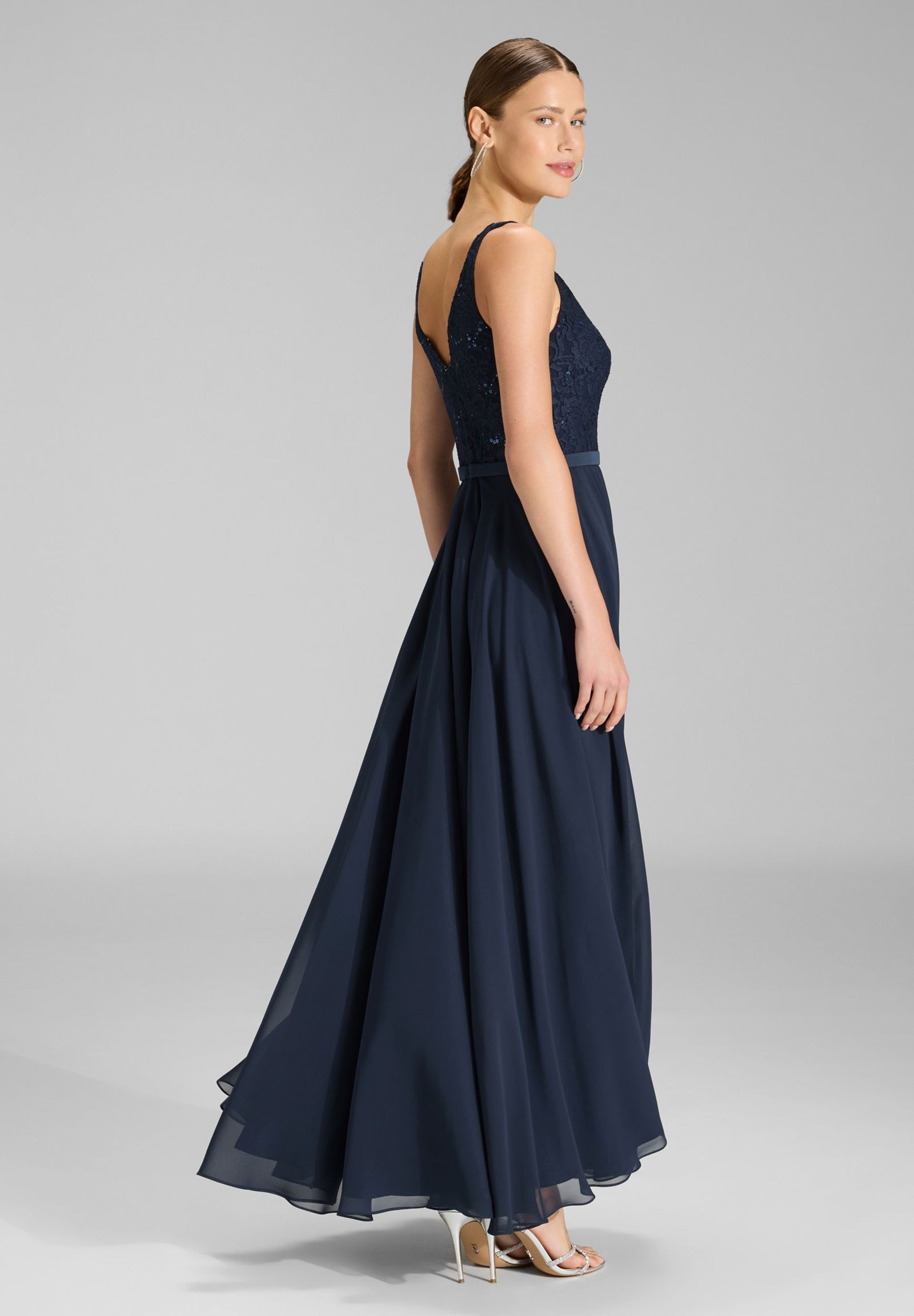 SWING |  SWING Langes Kleid  | 36 | navy