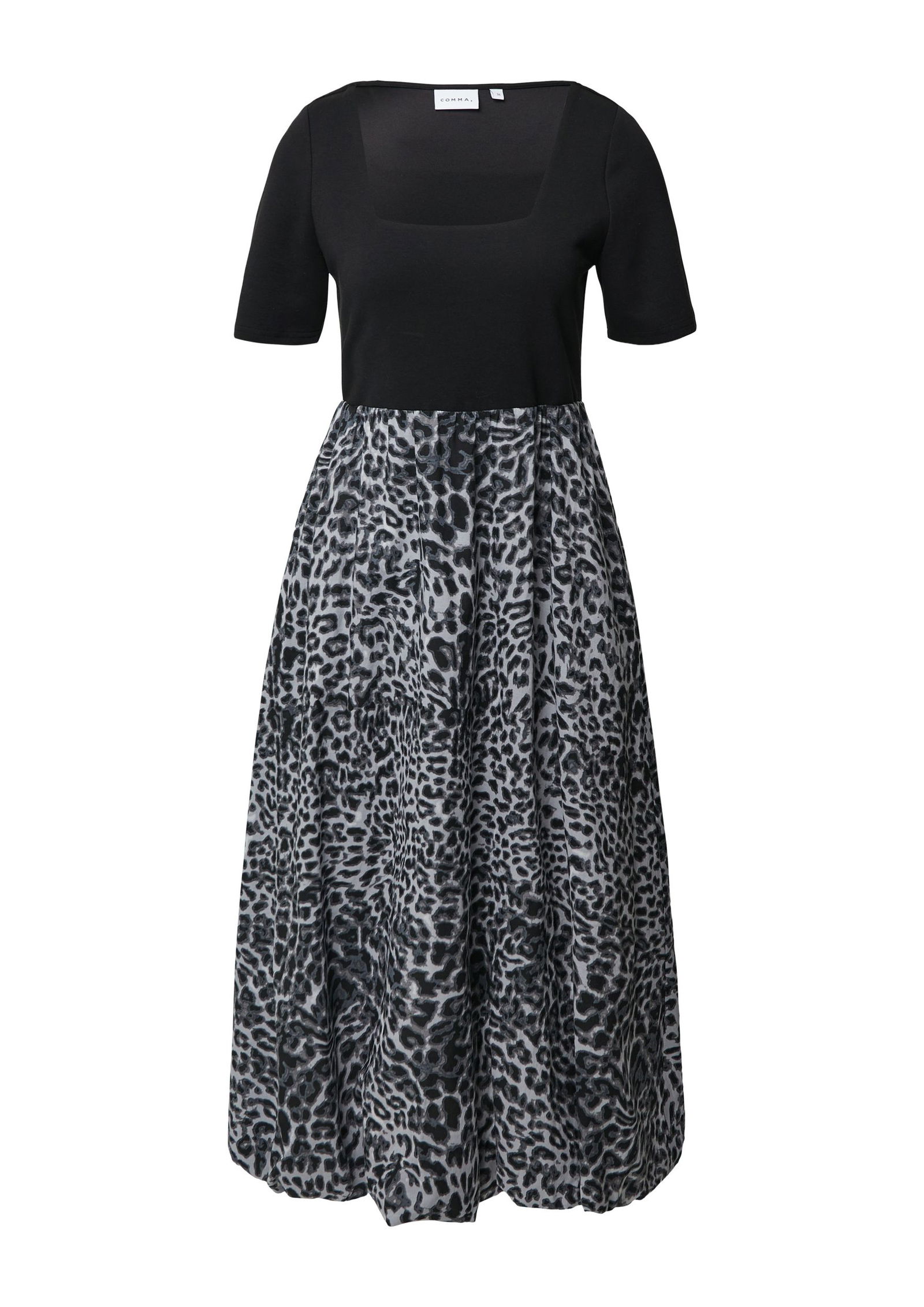 Comma |  Comma Sommerkleid  | 36 | schwarz|weiß